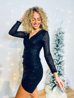 Robe à sequin noir - RYME