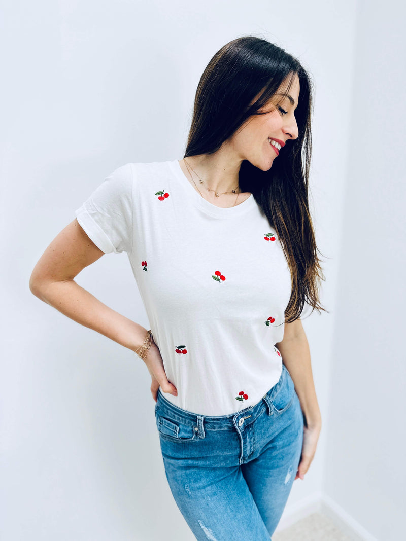 T-shirt - CERISES