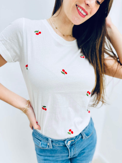 T-shirt - CERISES