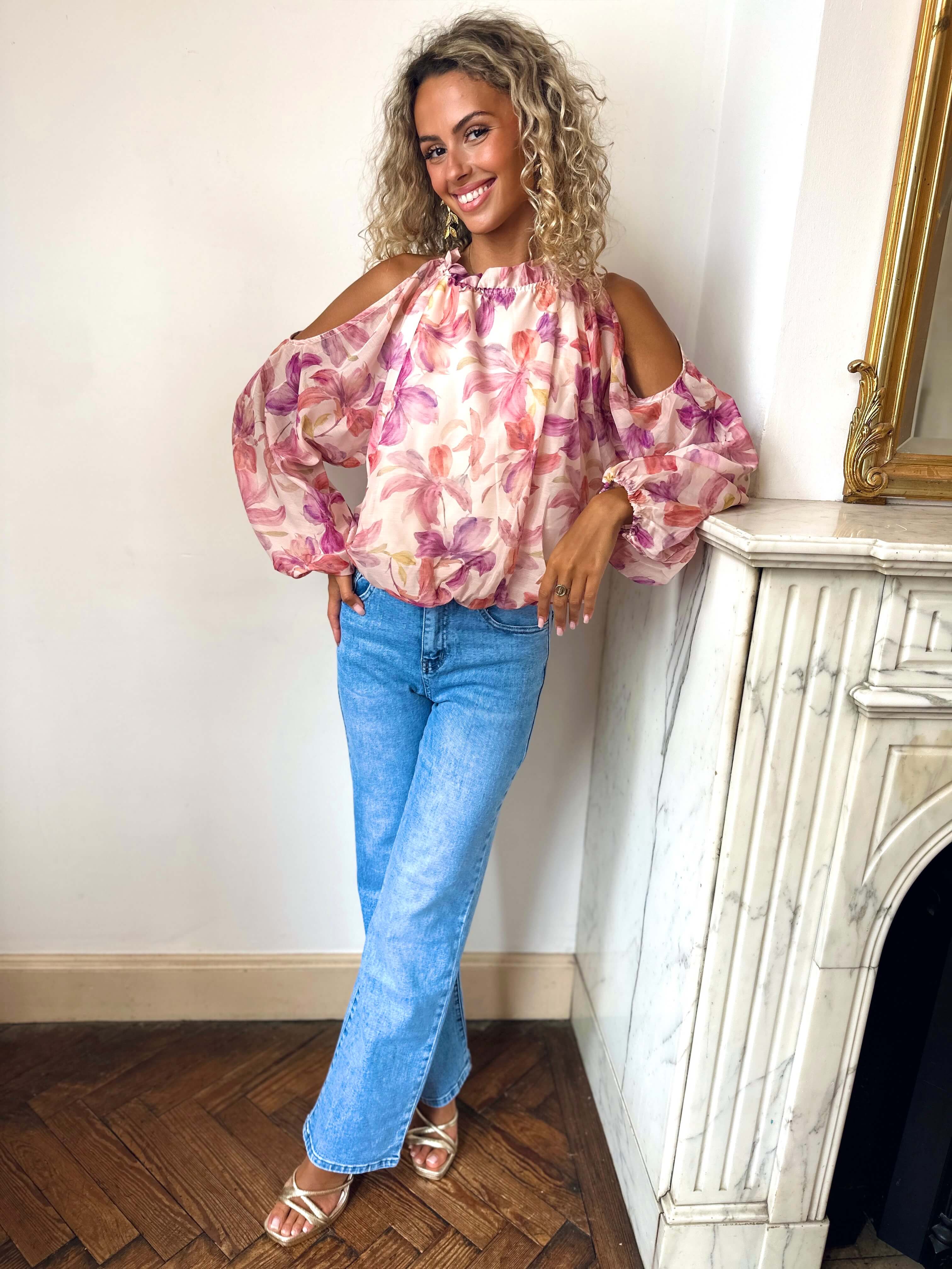 Blouse fleurie - LEXY