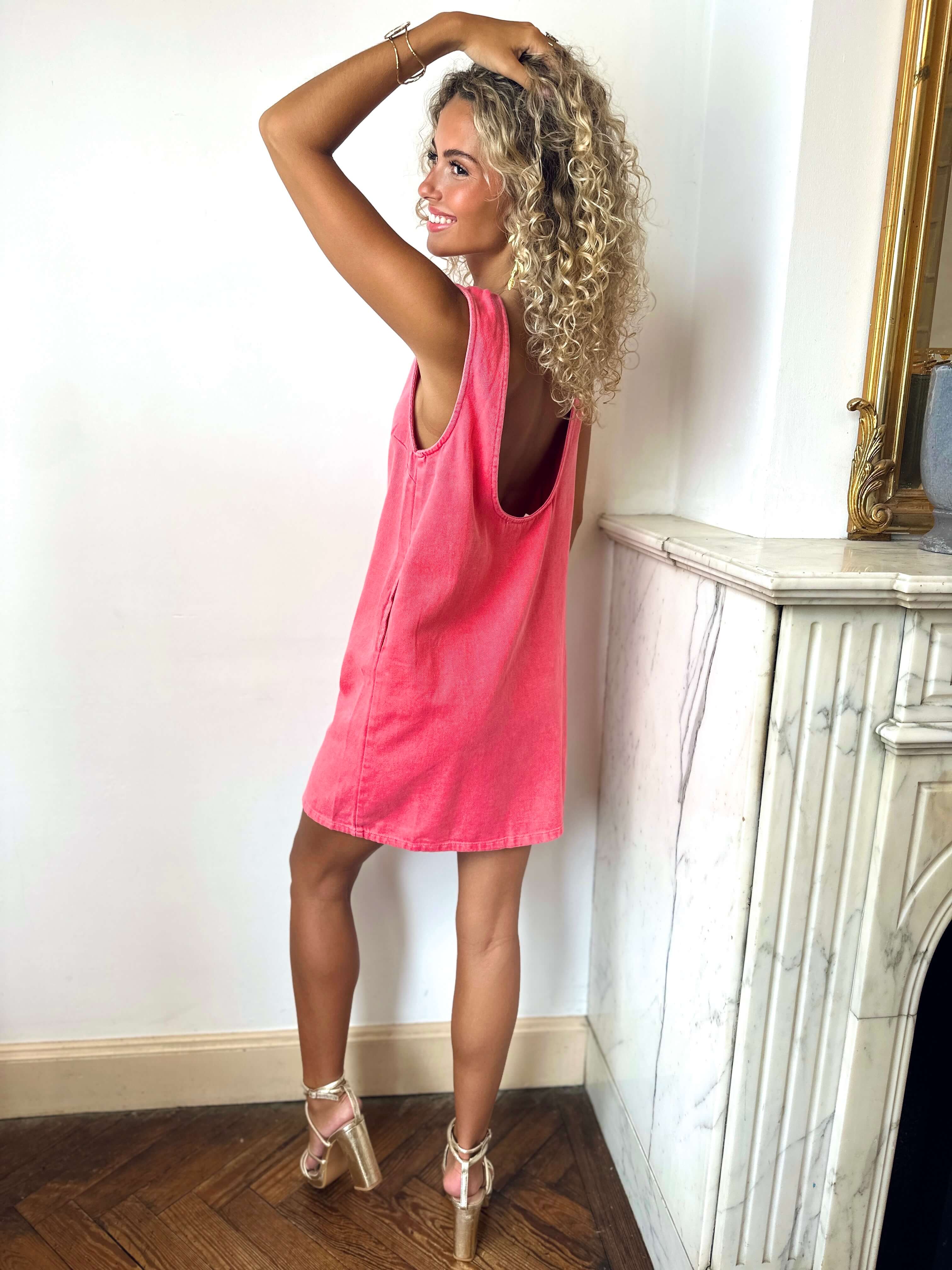 Robe rose - ISSA