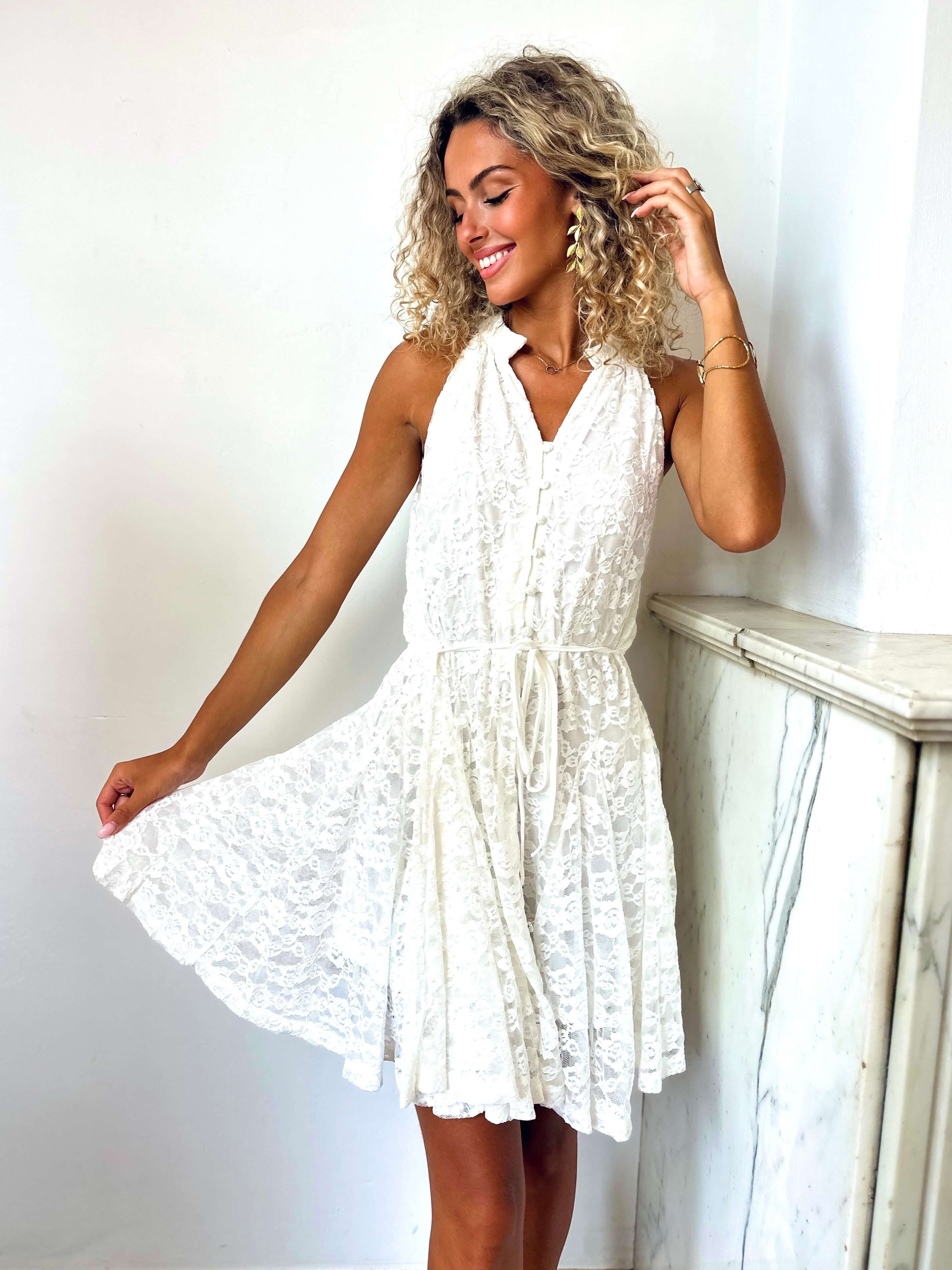 Robe en dentelle - LEONIE