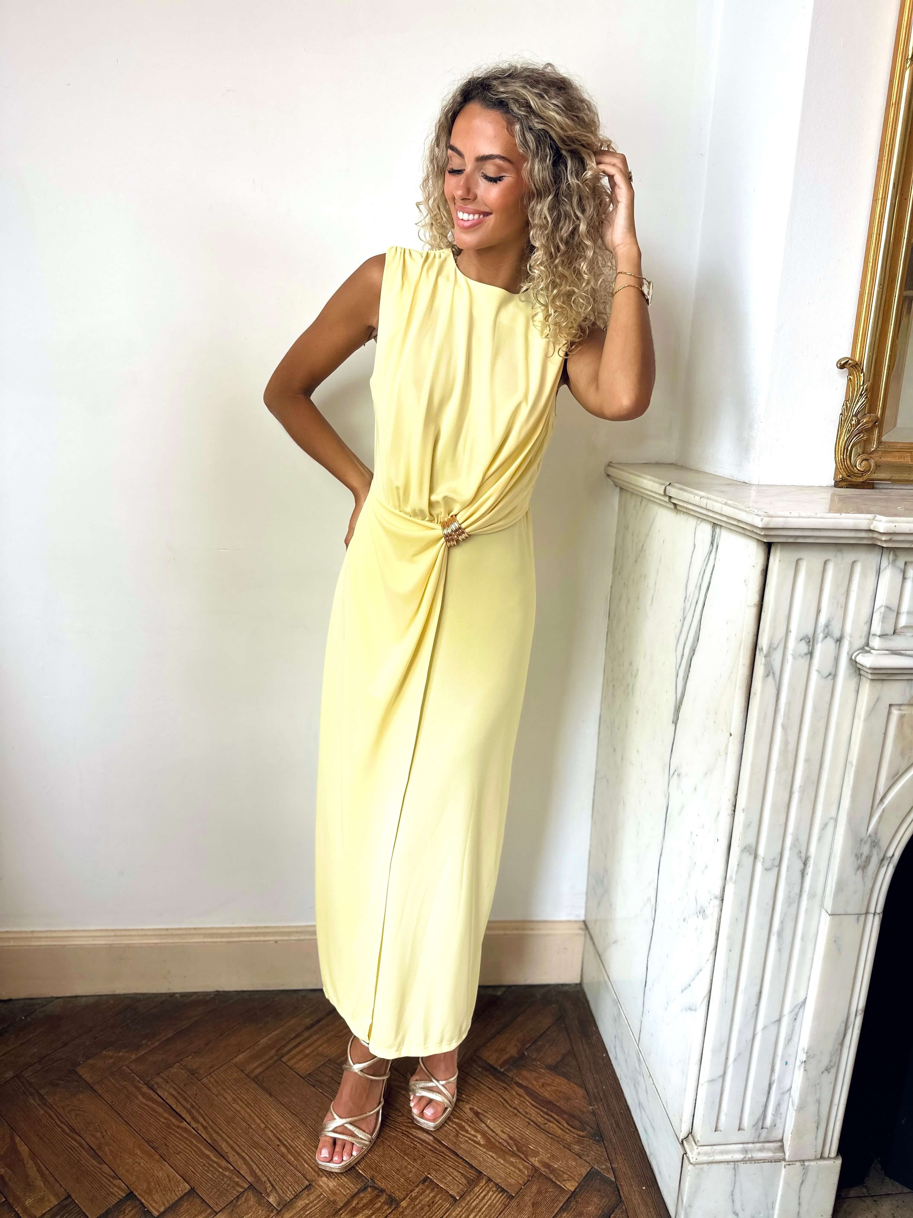 Robe jaune - ZENA