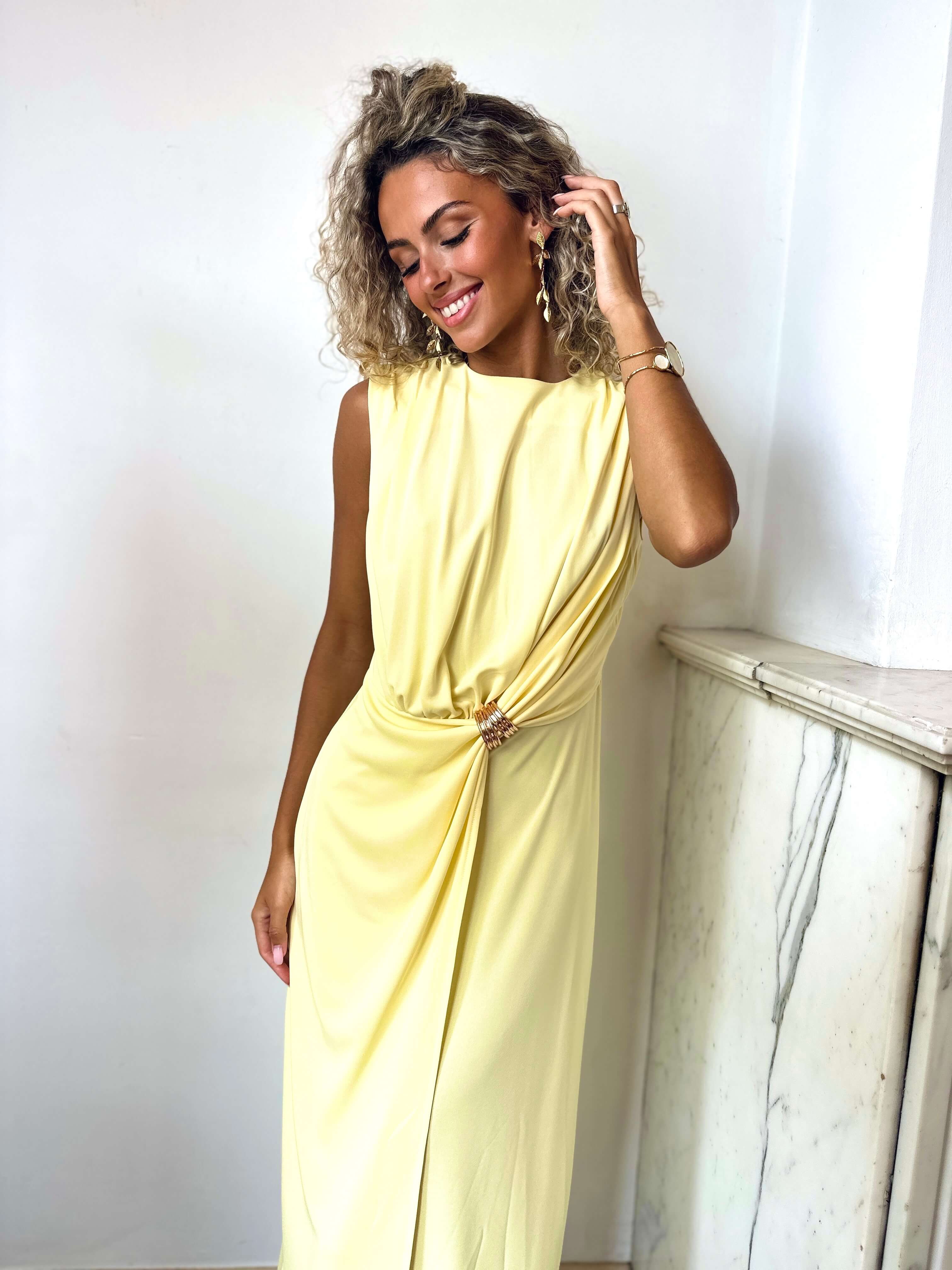 Robe jaune - ZENA