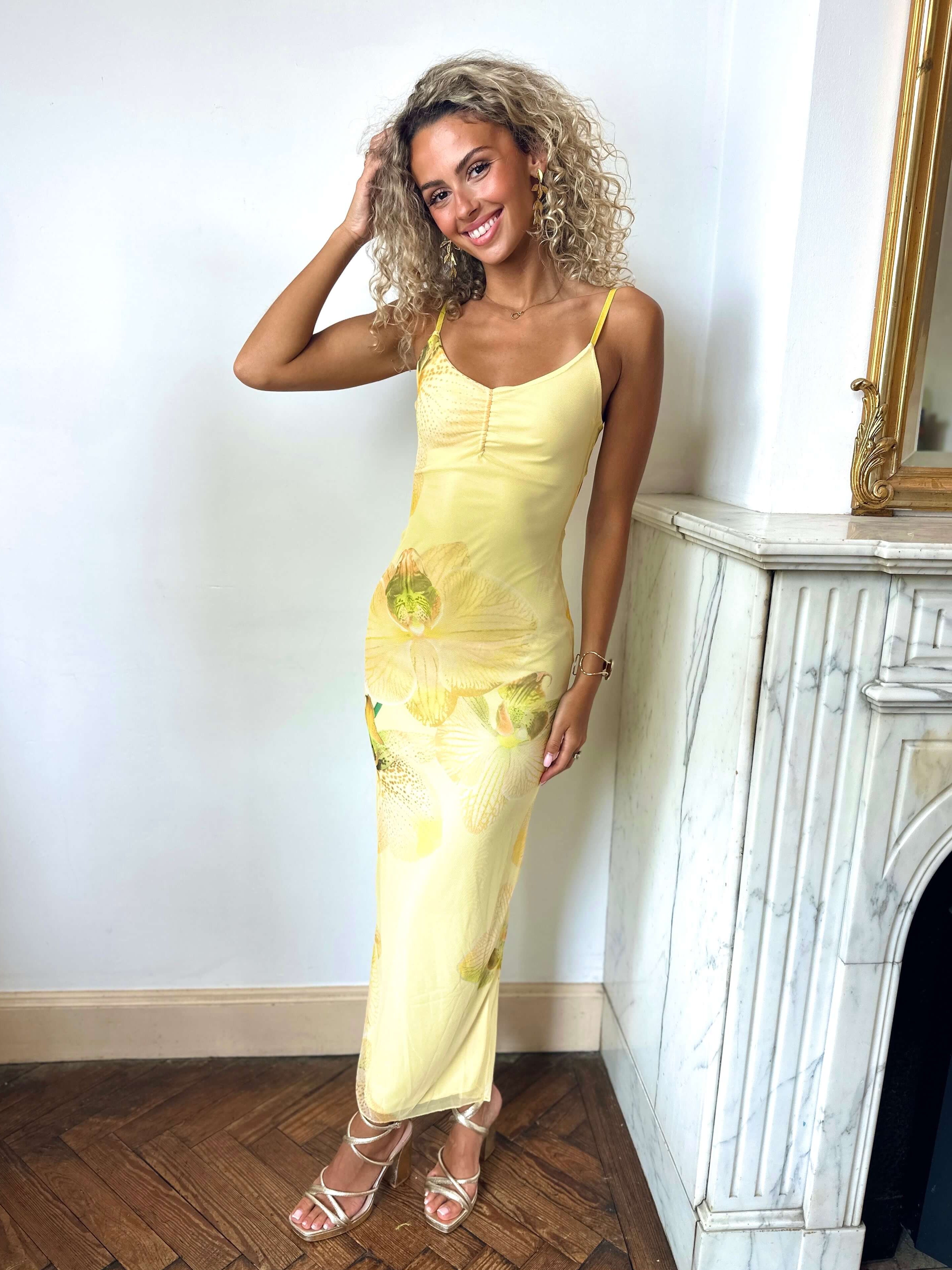 Robe jaune - JANE