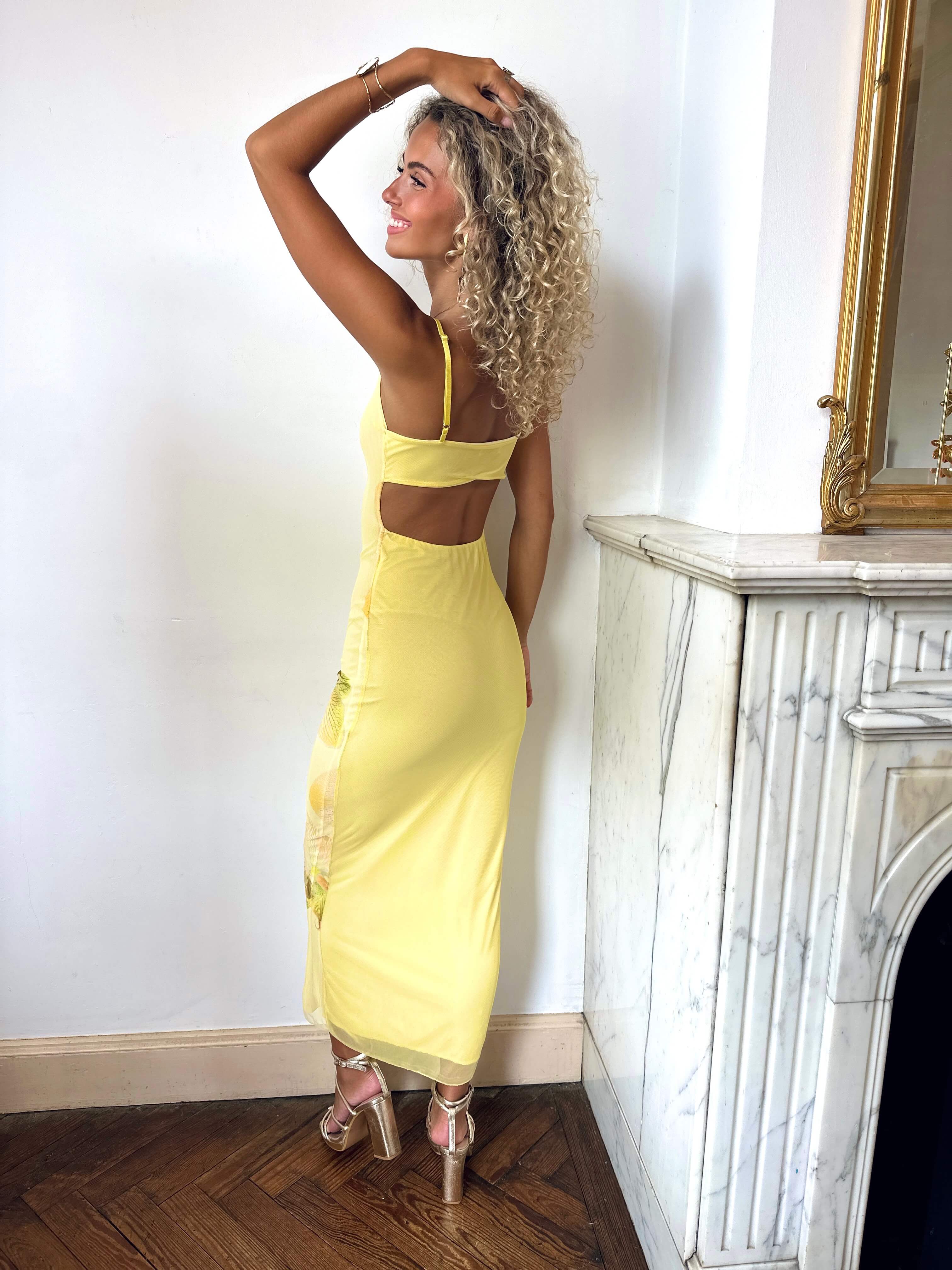 Robe jaune - JANE