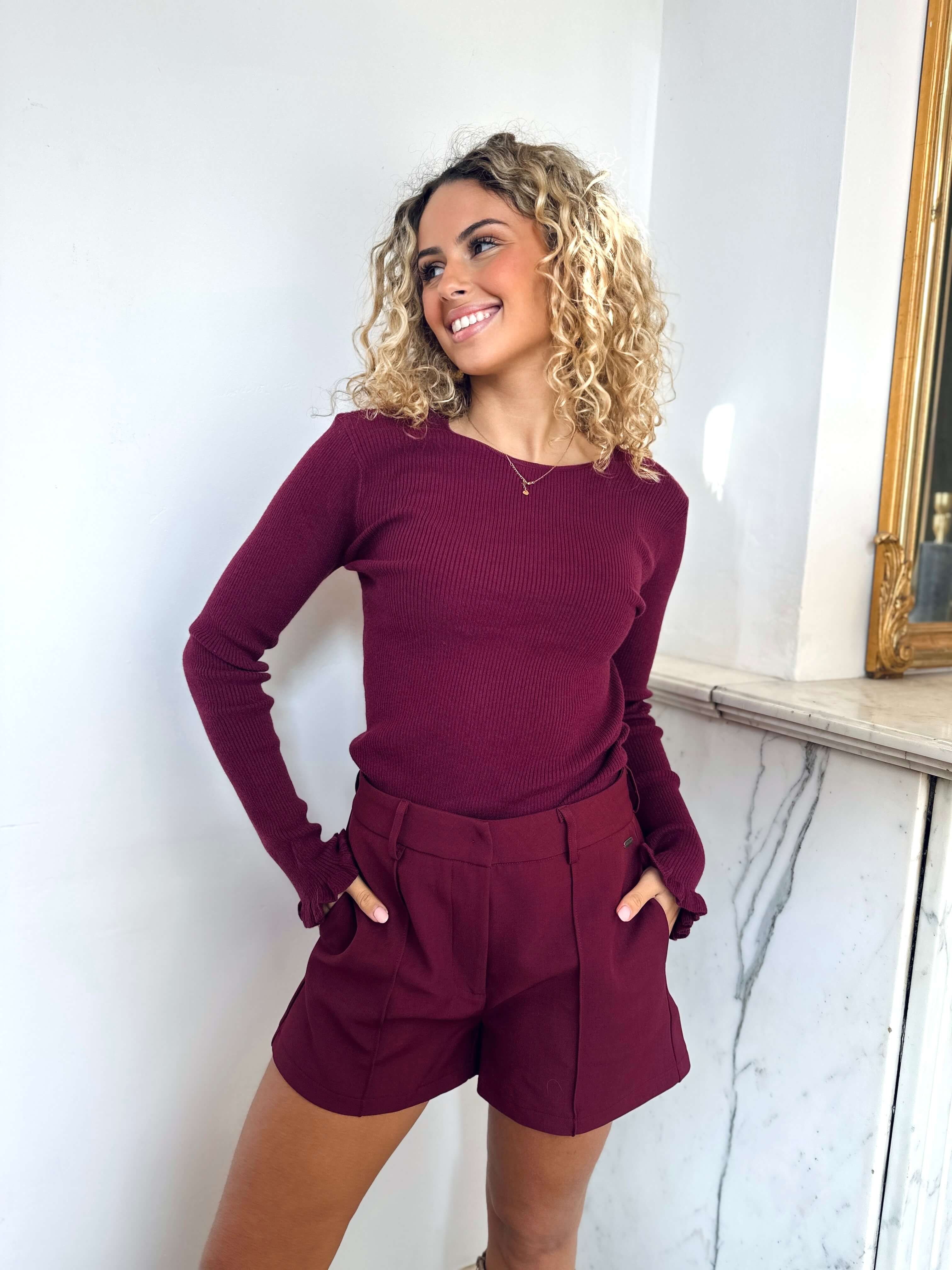 Pull bordeaux - GEORGIA