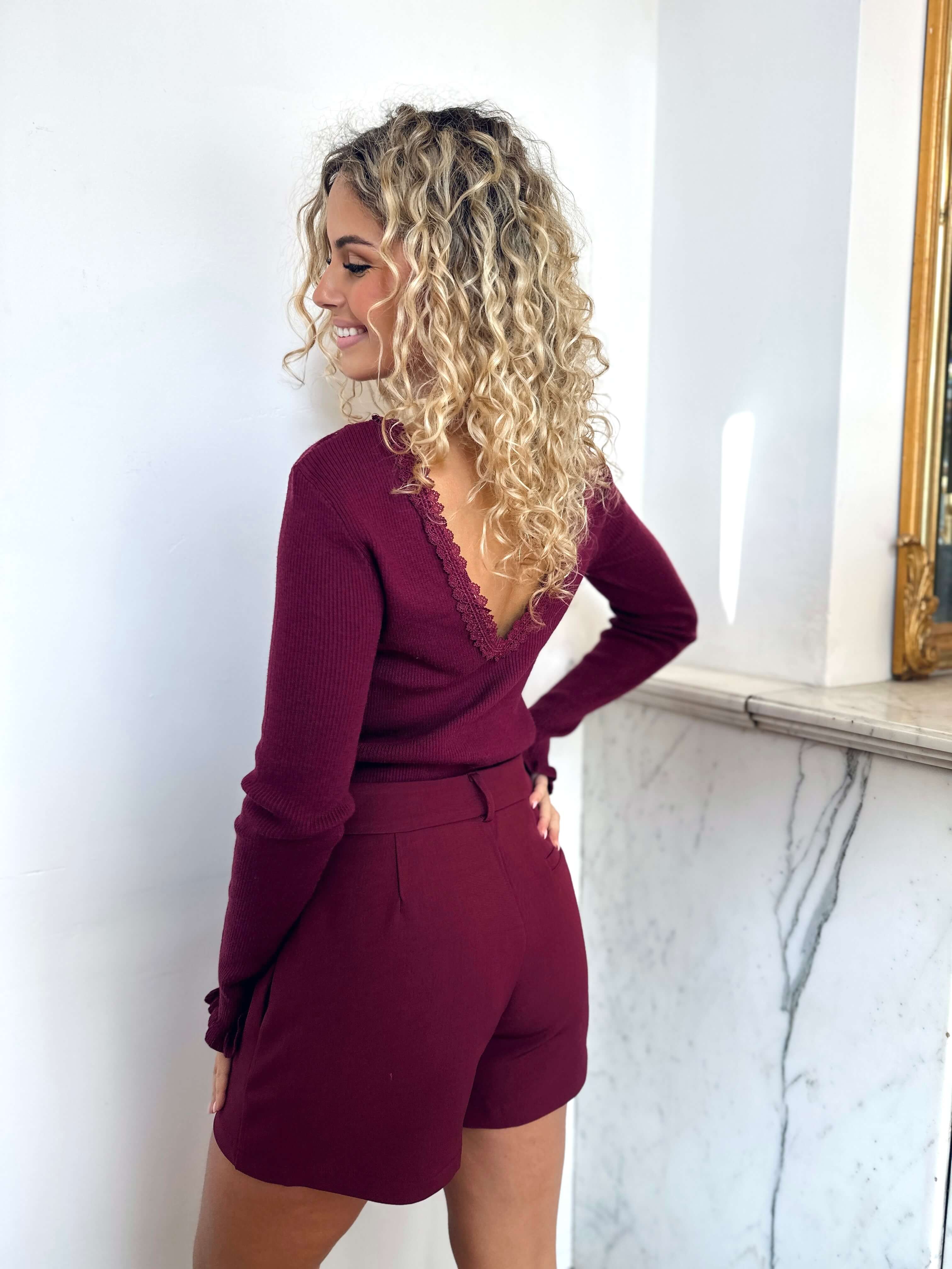 Pull bordeaux - GEORGIA