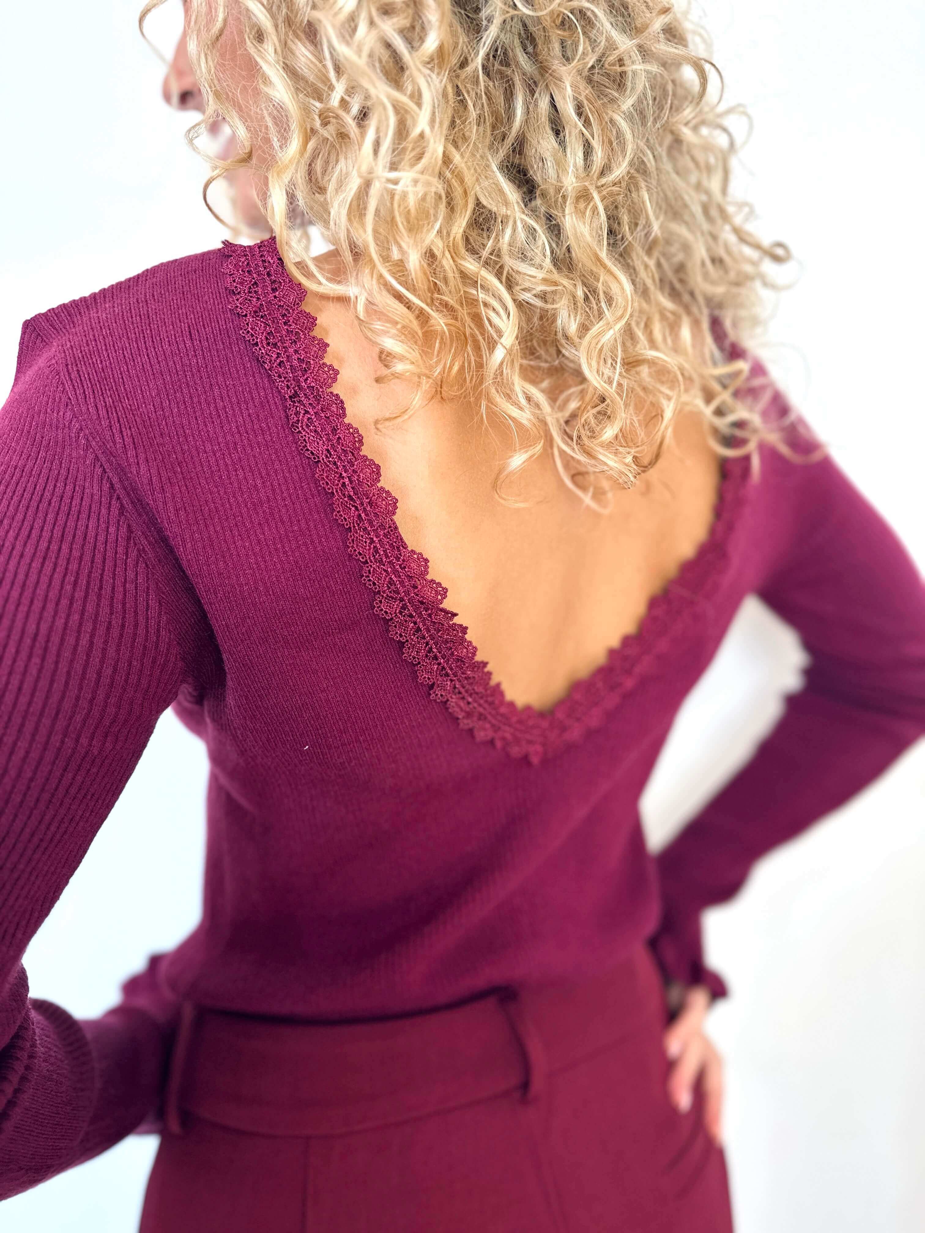 Pull bordeaux - GEORGIA