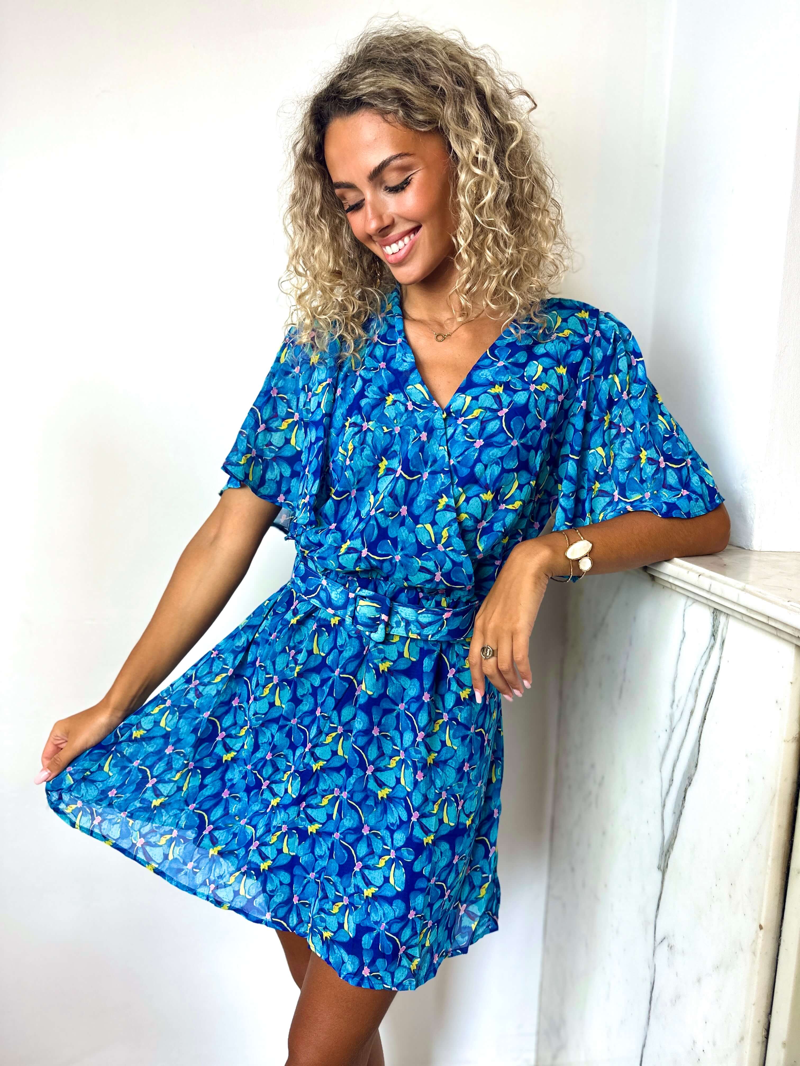Robe bleu - ELOISE