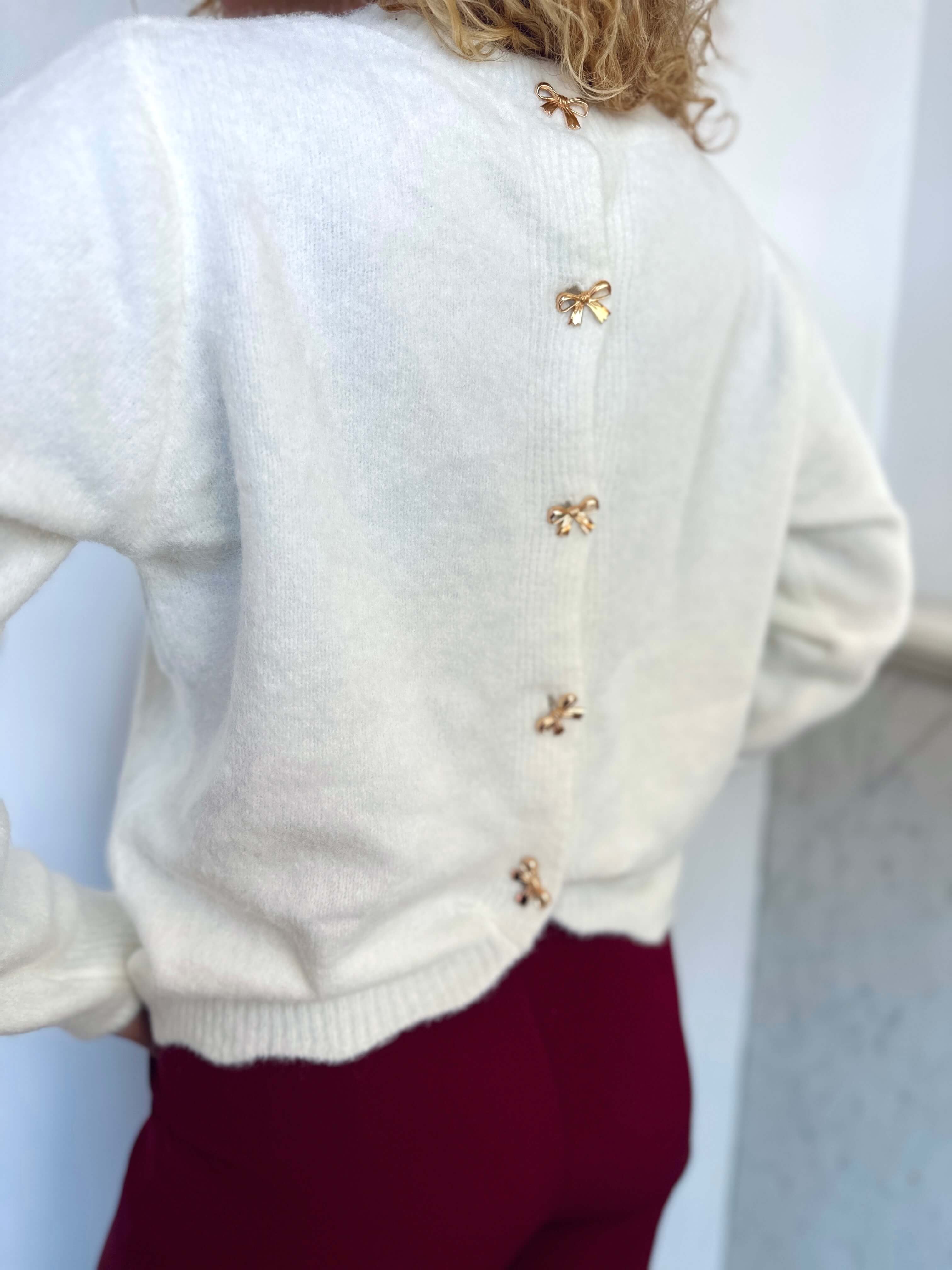 Pull blanc - LISA
