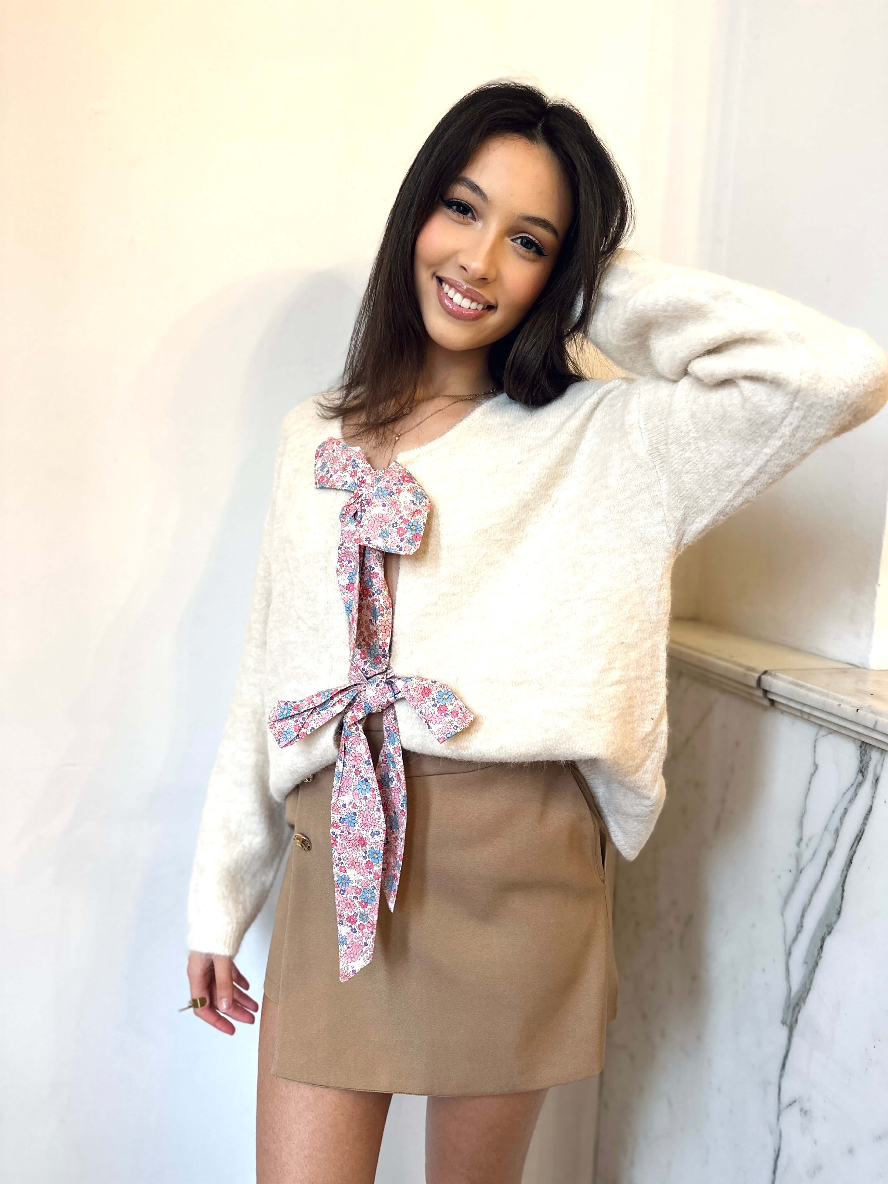 Gilet blanc - LOVELY