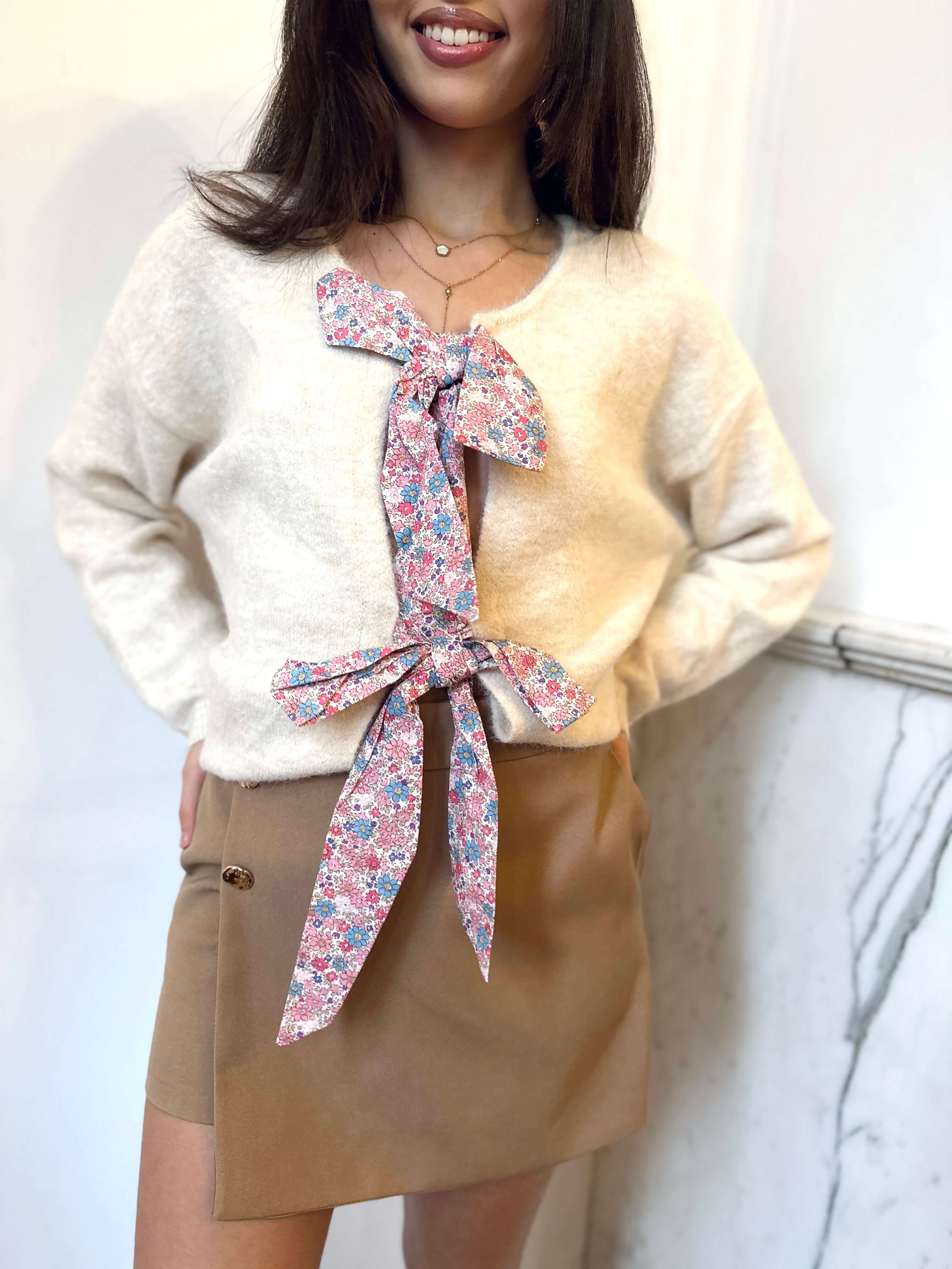 Gilet blanc - LOVELY