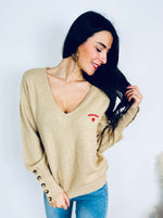 Pull beige - AMOUR