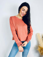 Pull vieux rose - PAULINE