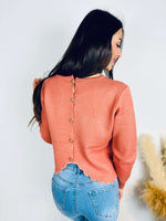 Pull vieux rose - PAULINE