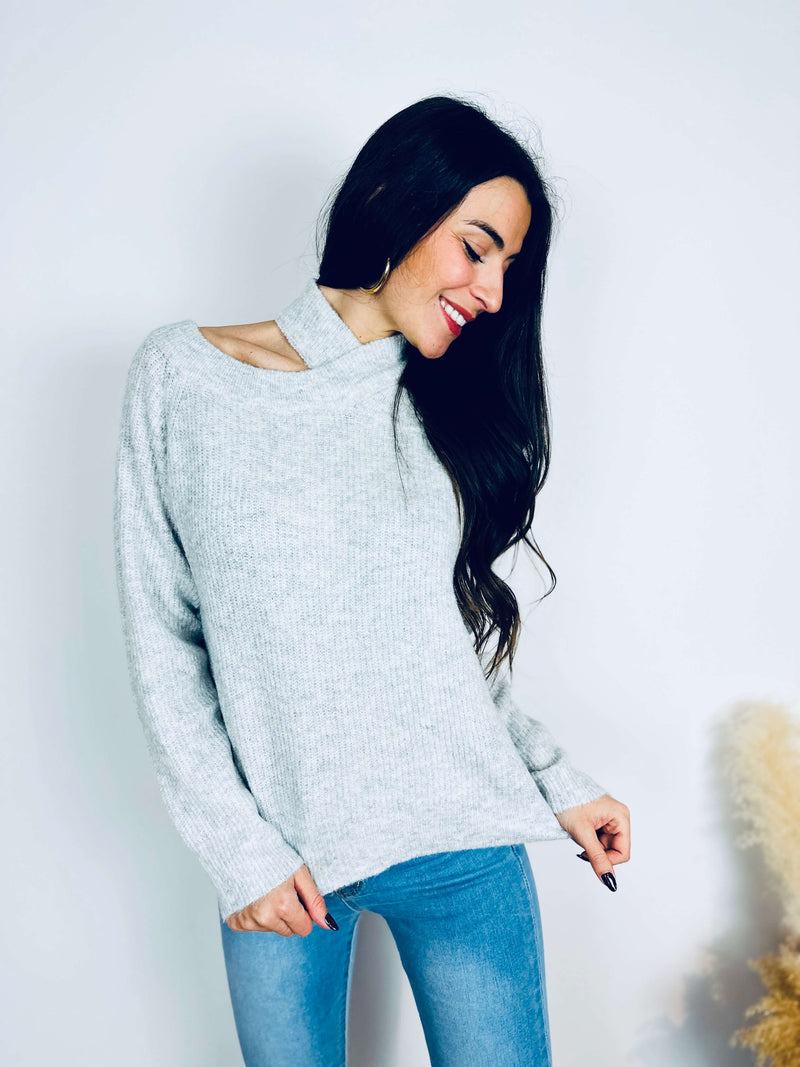 Pull gris - AUDREY