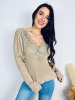 Pull beige - NINA