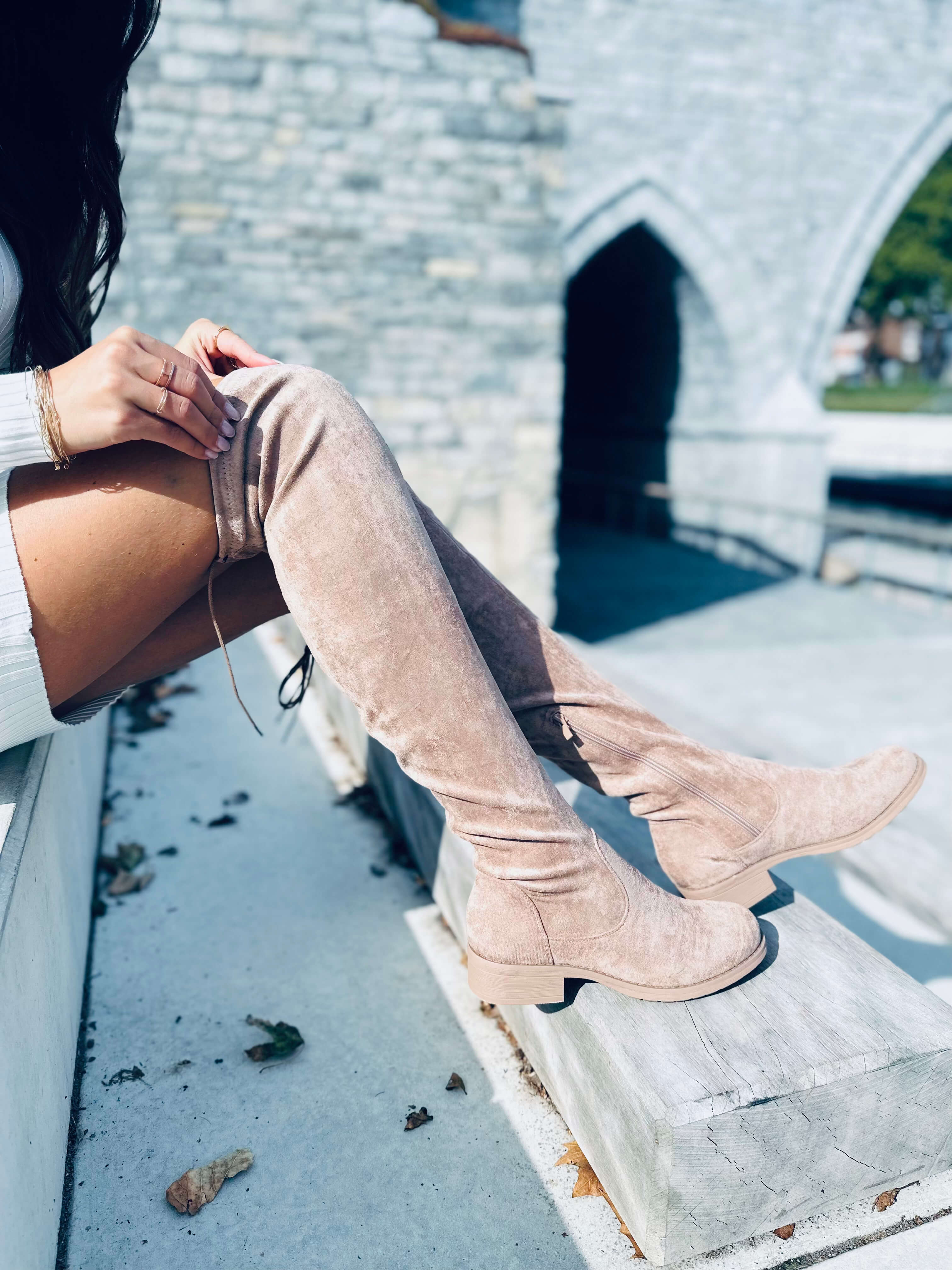 Cuissardes beige - EMMY