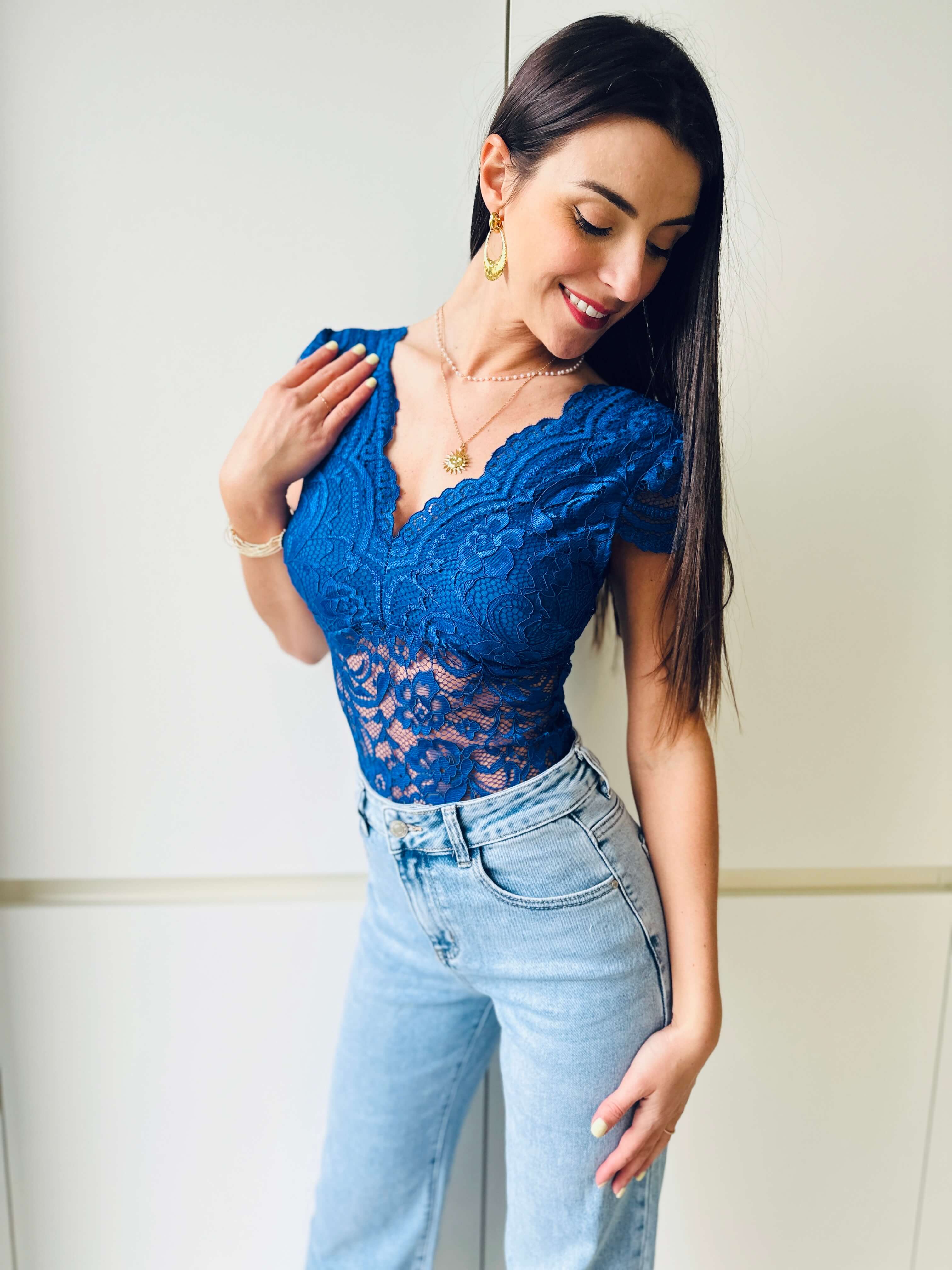 Body bleu royal - NALA