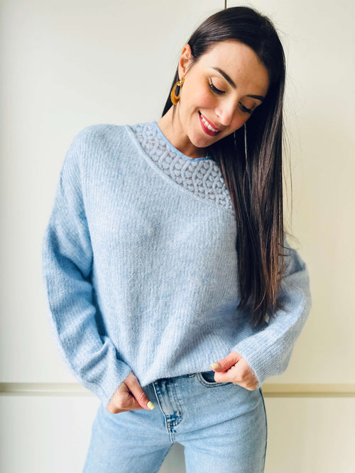 Pull bleu - LOVE