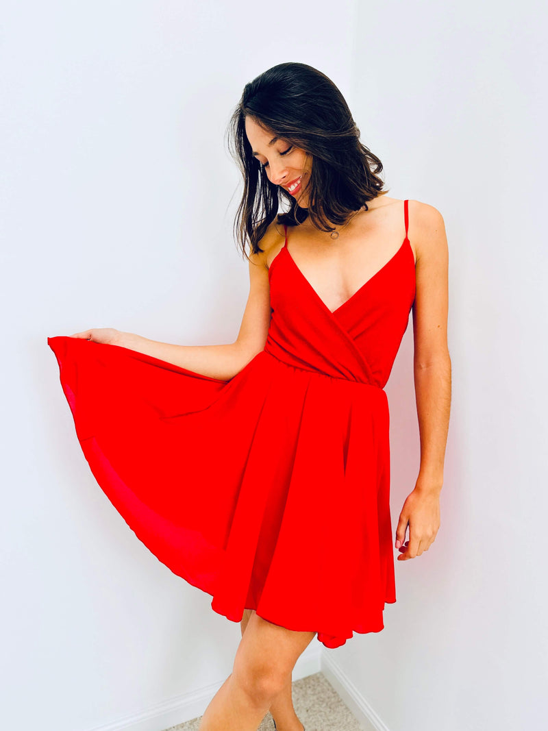 Robe rouge - LUCY