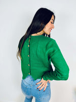 Pull vert - PAULINE