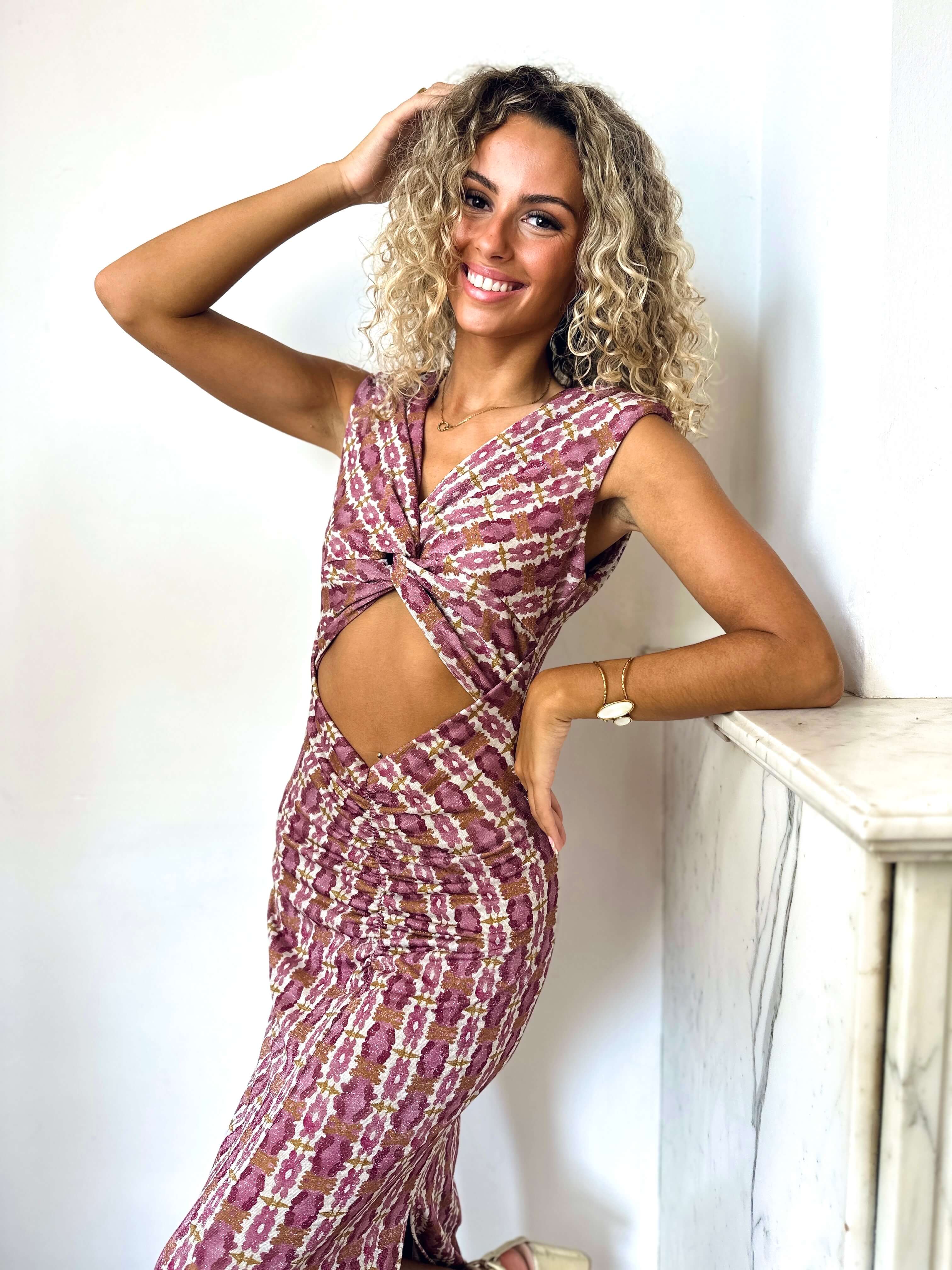 Robe rose - ELEGANCE