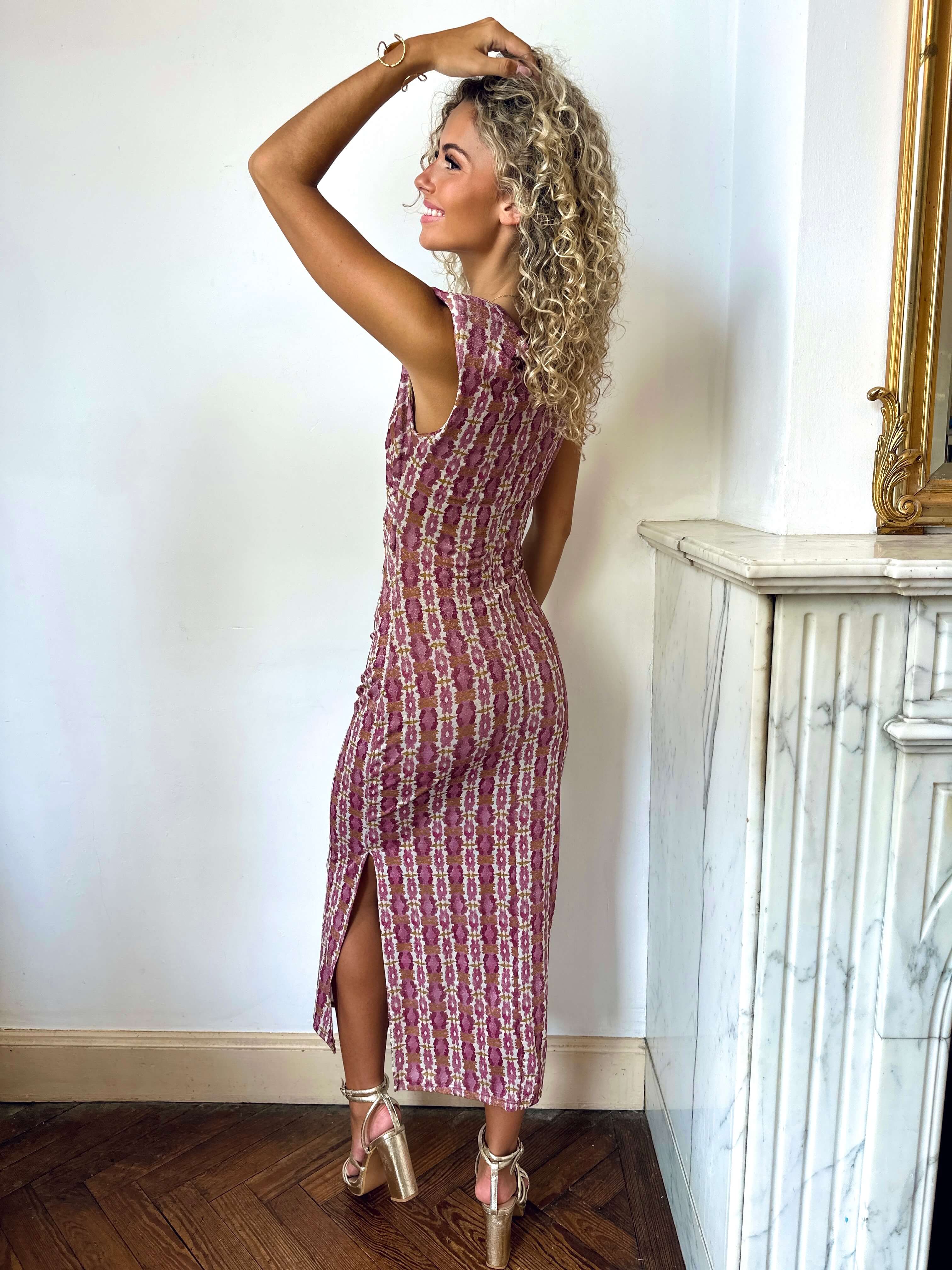 Robe rose - ELEGANCE