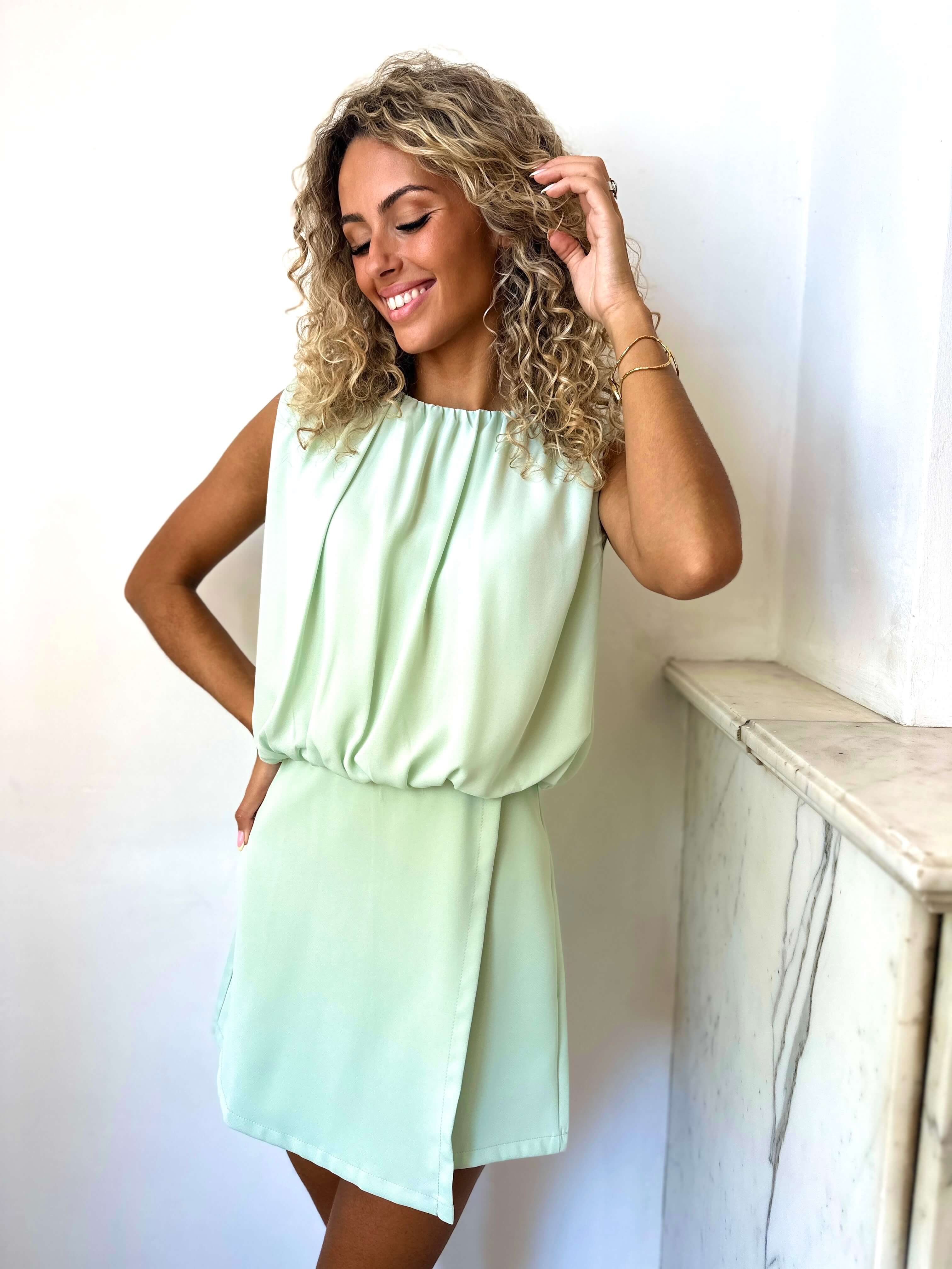 Combishort vert sauge - ANNA