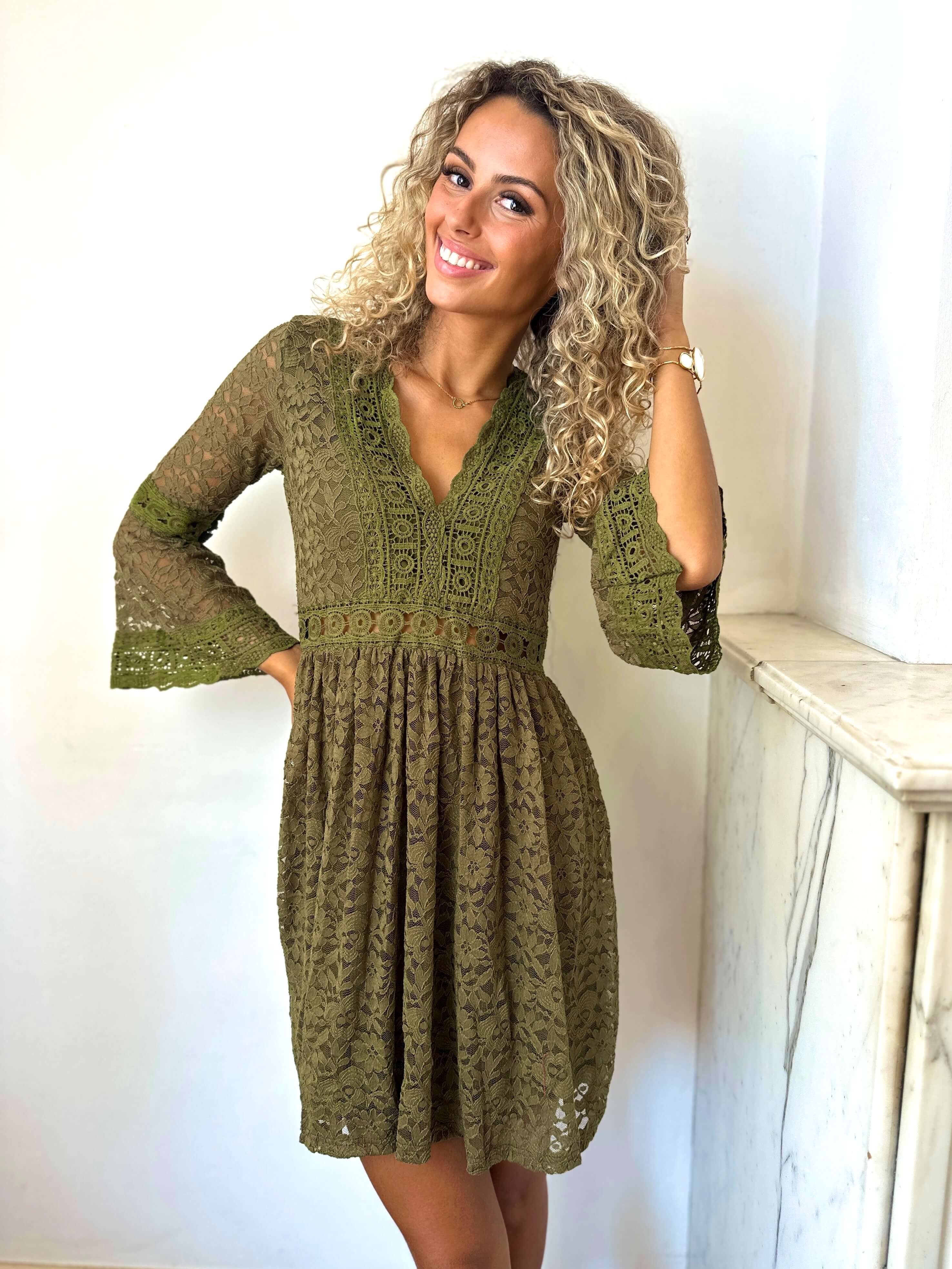 Robe kaki - TINA