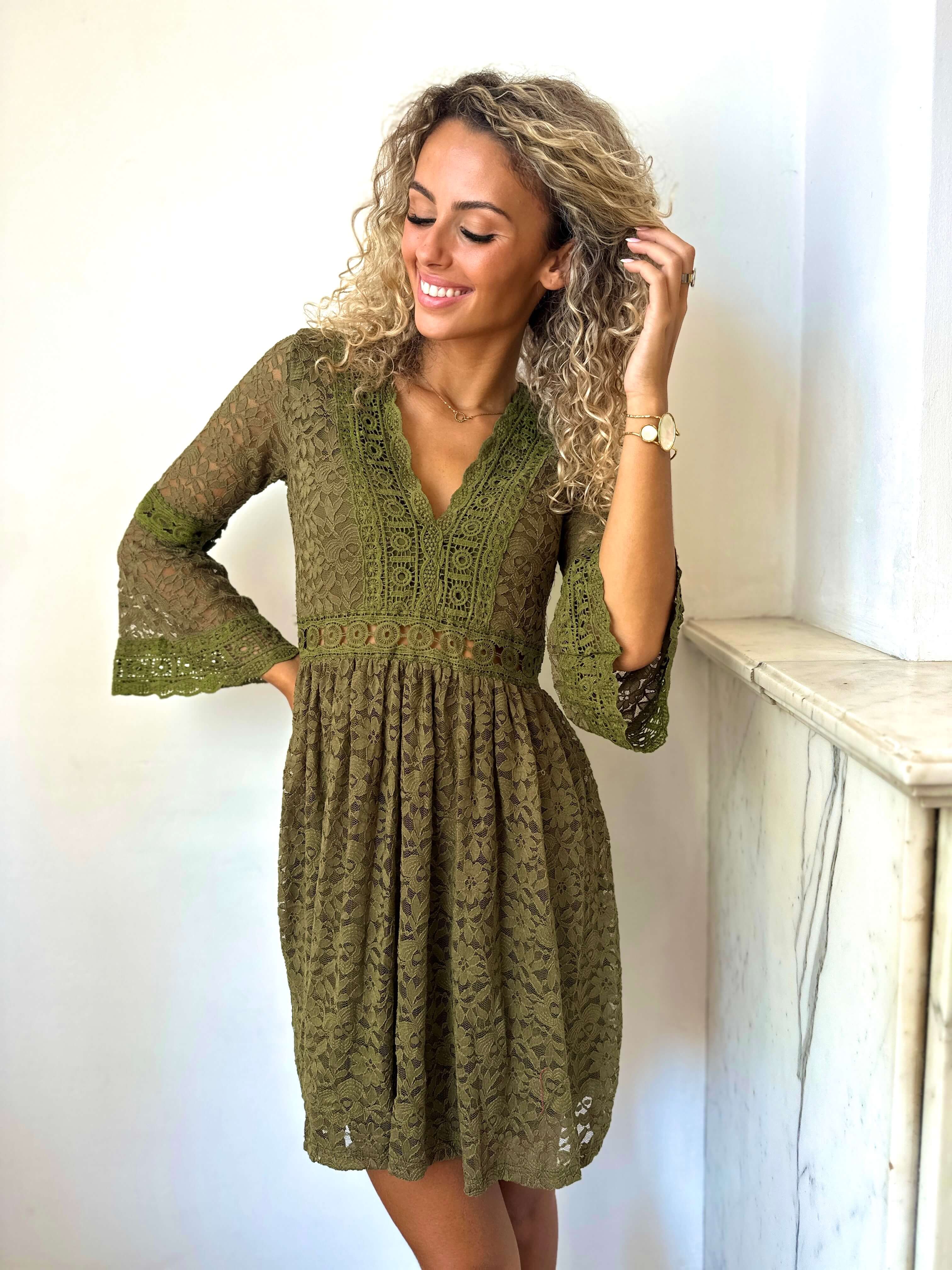 Robe kaki - TINA