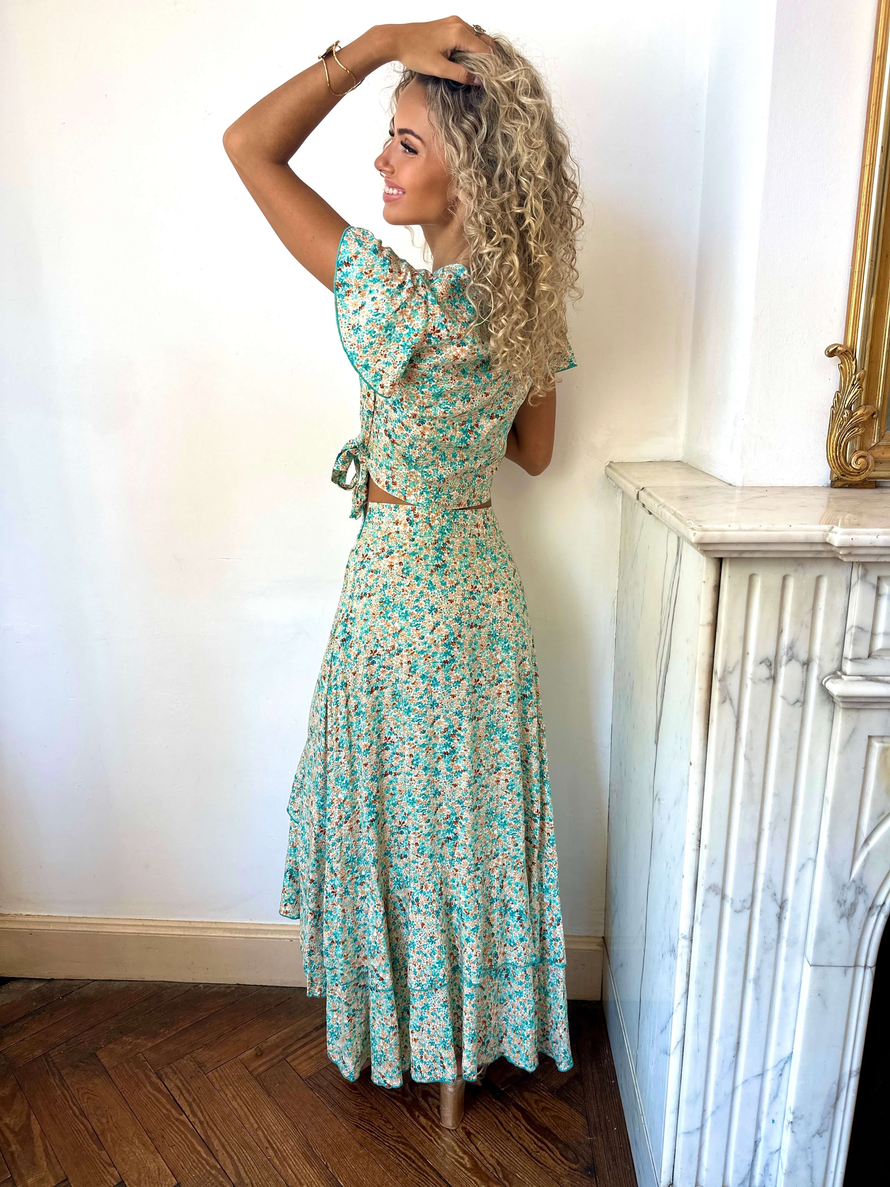 Ensemble vert d'eau - JULIETTA