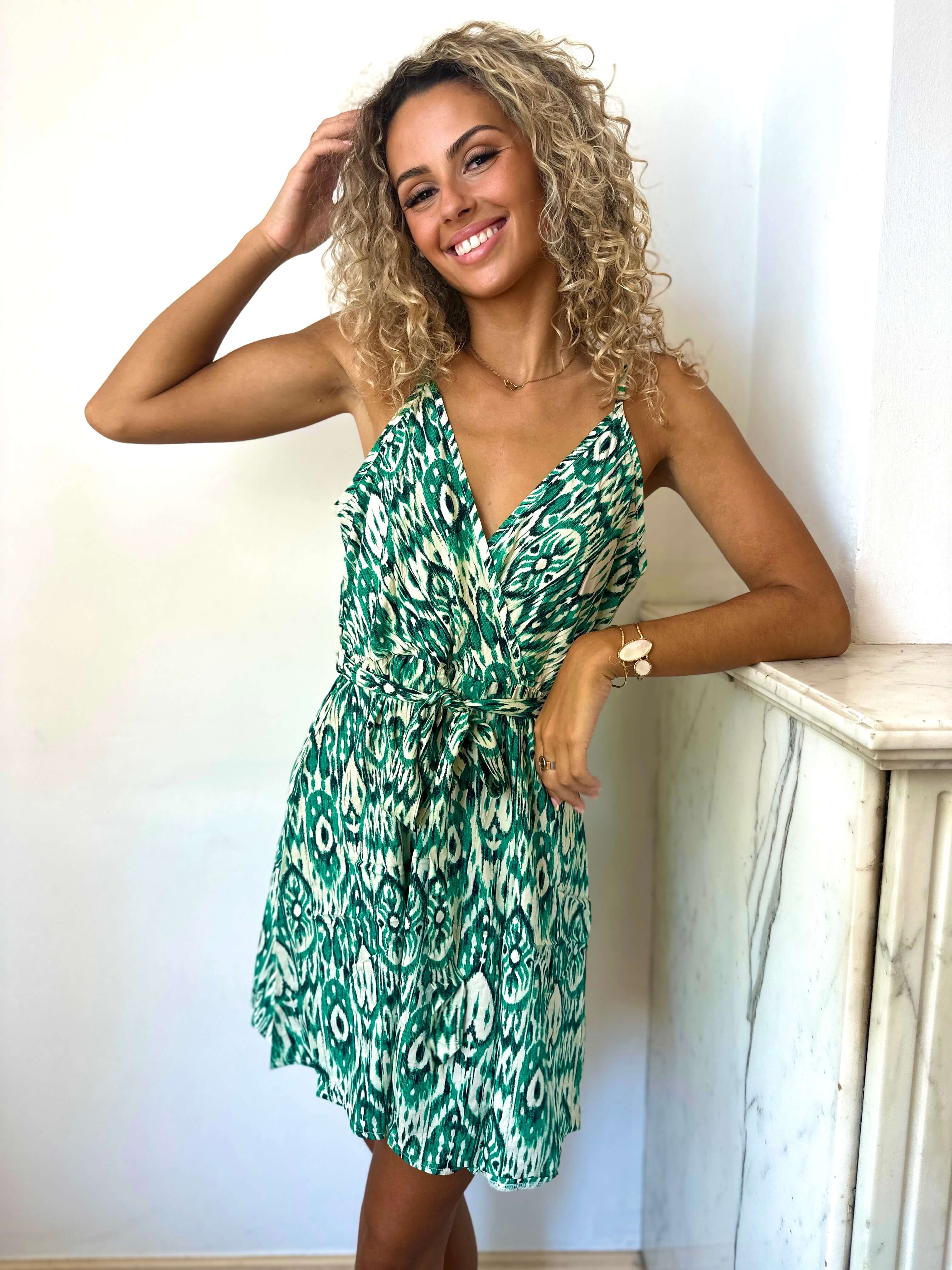 Robe verte - HELENE