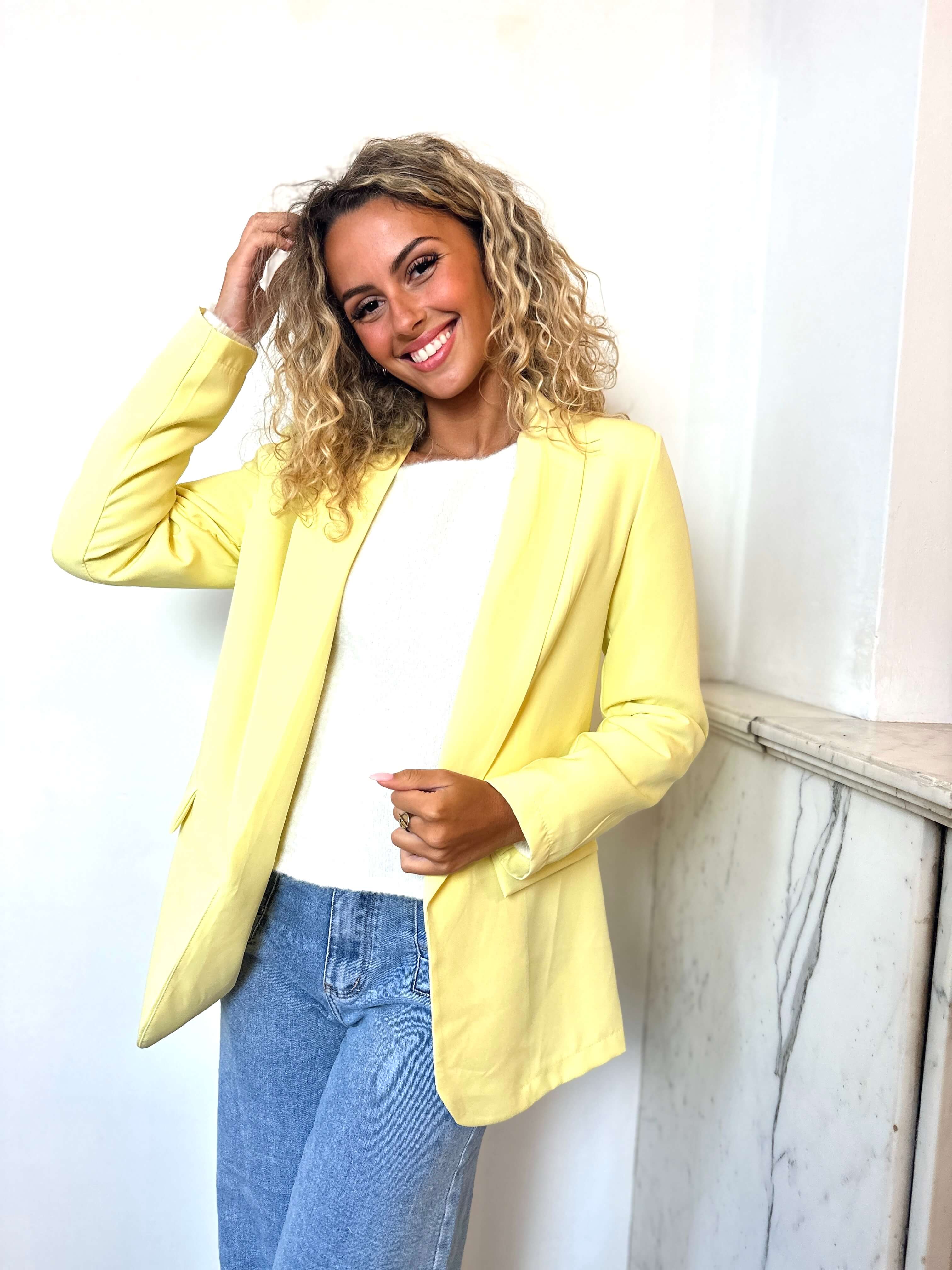 Blazer jaune - CAM