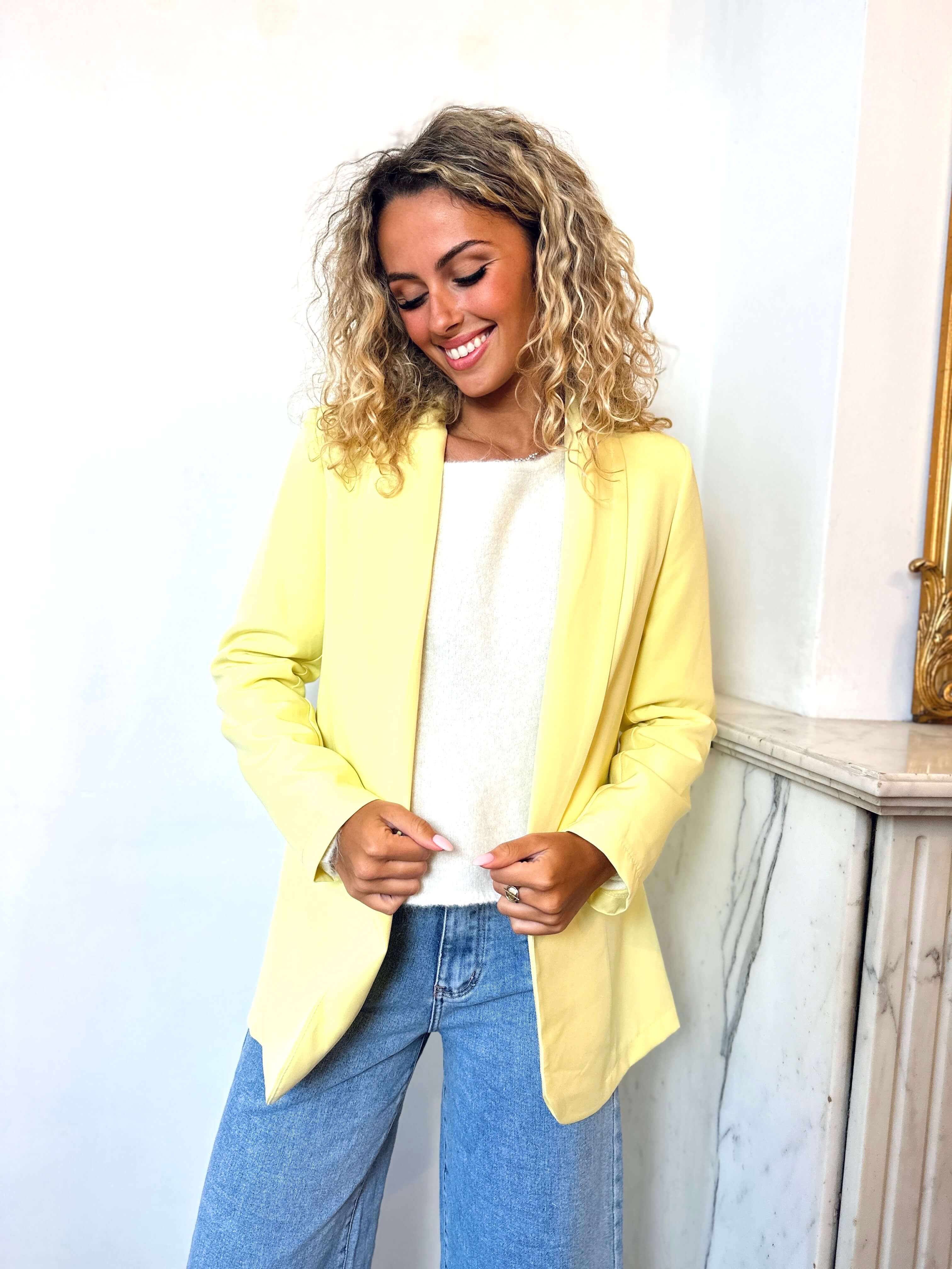 Blazer jaune - CAM