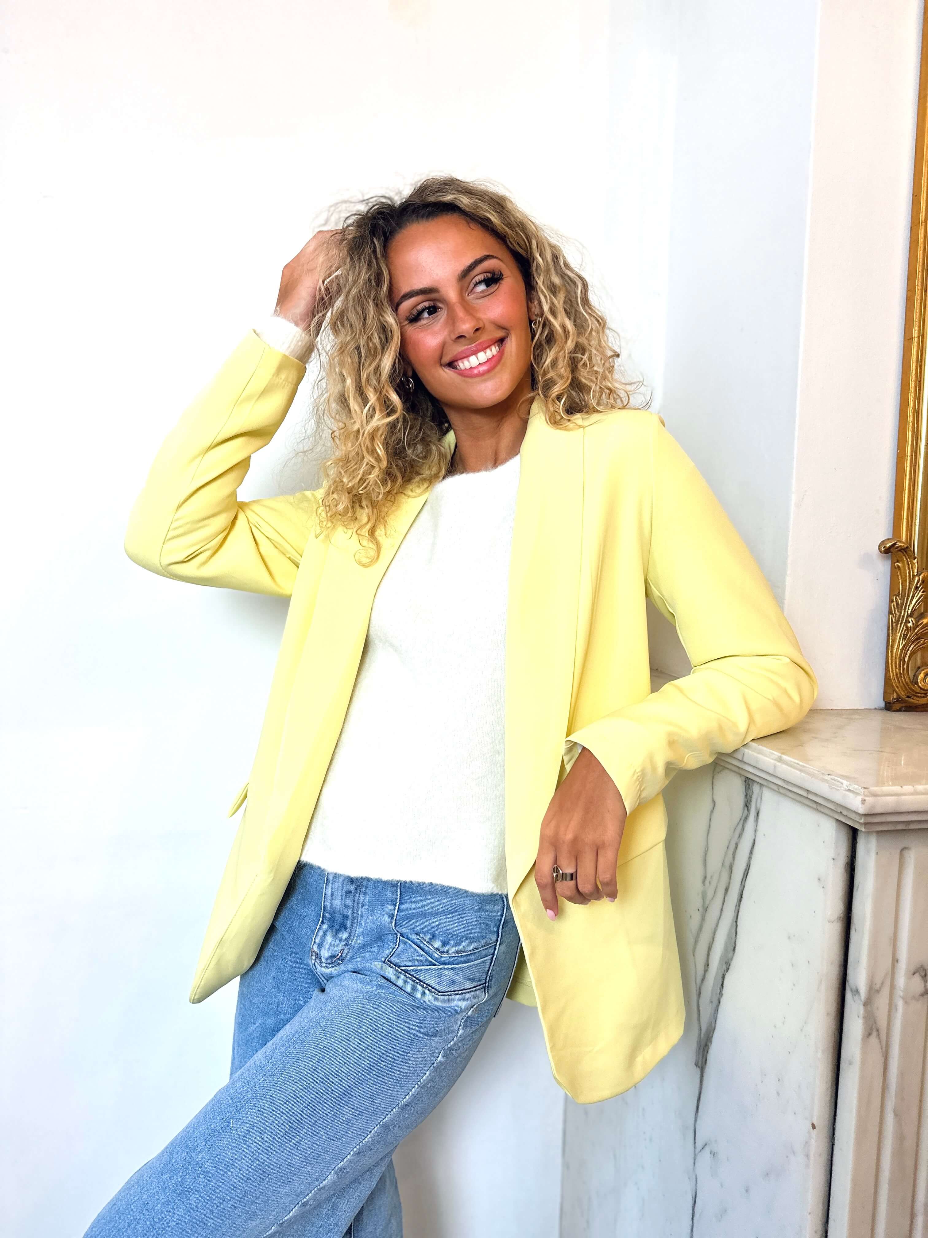 Blazer jaune - CAM