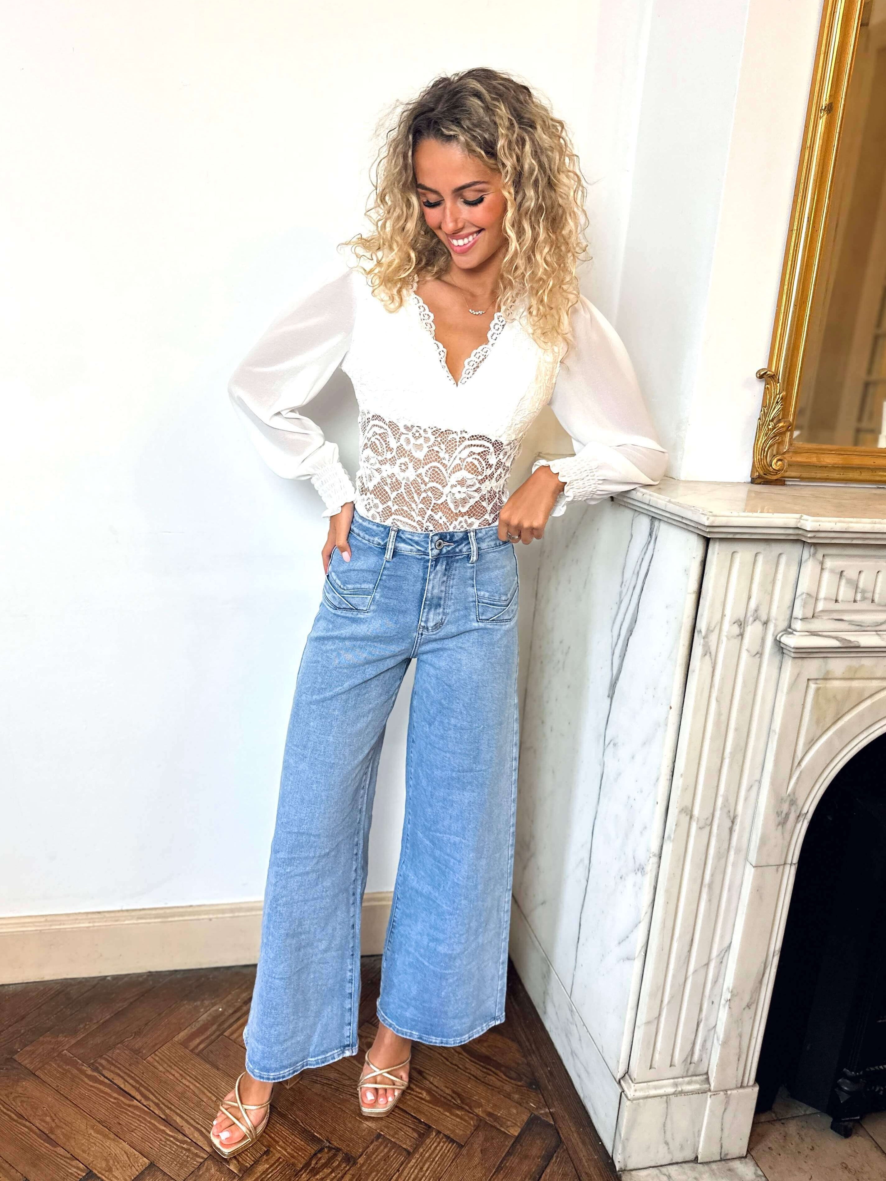 Body blanc - JULIETTE