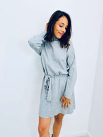 Robe pull grise - CELIA