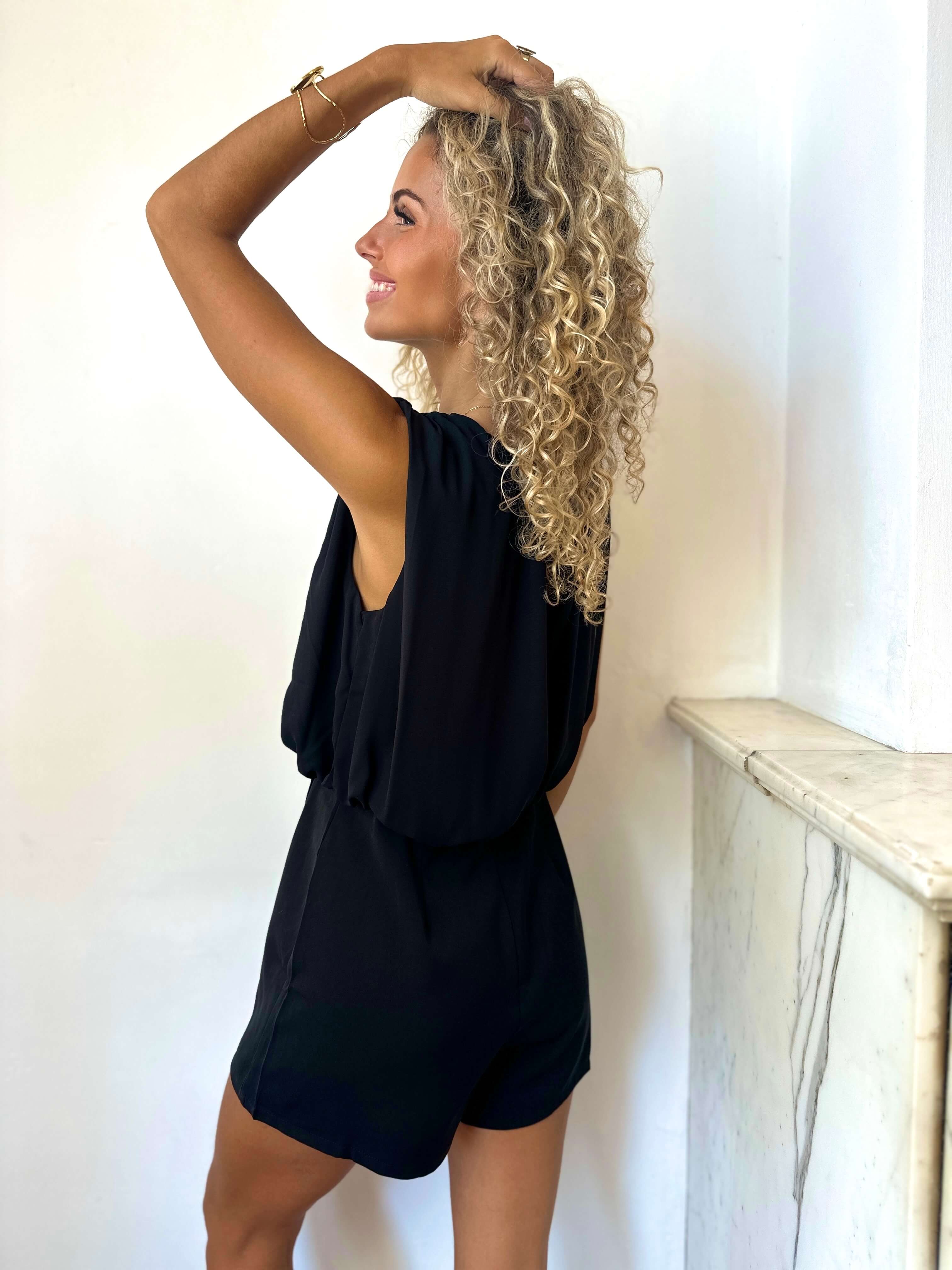 Combishort noir - ANNA