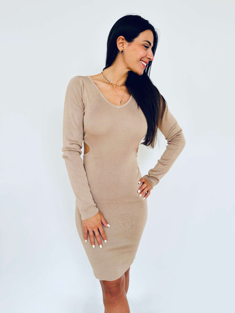 Robe pull beige - ALVY