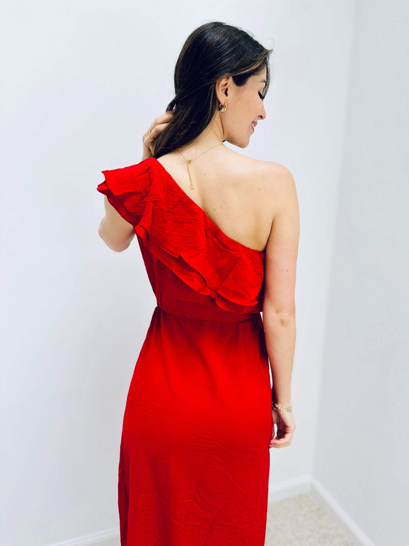 Robe rouge - ANNA