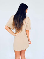 Robe beige - VICTORIA