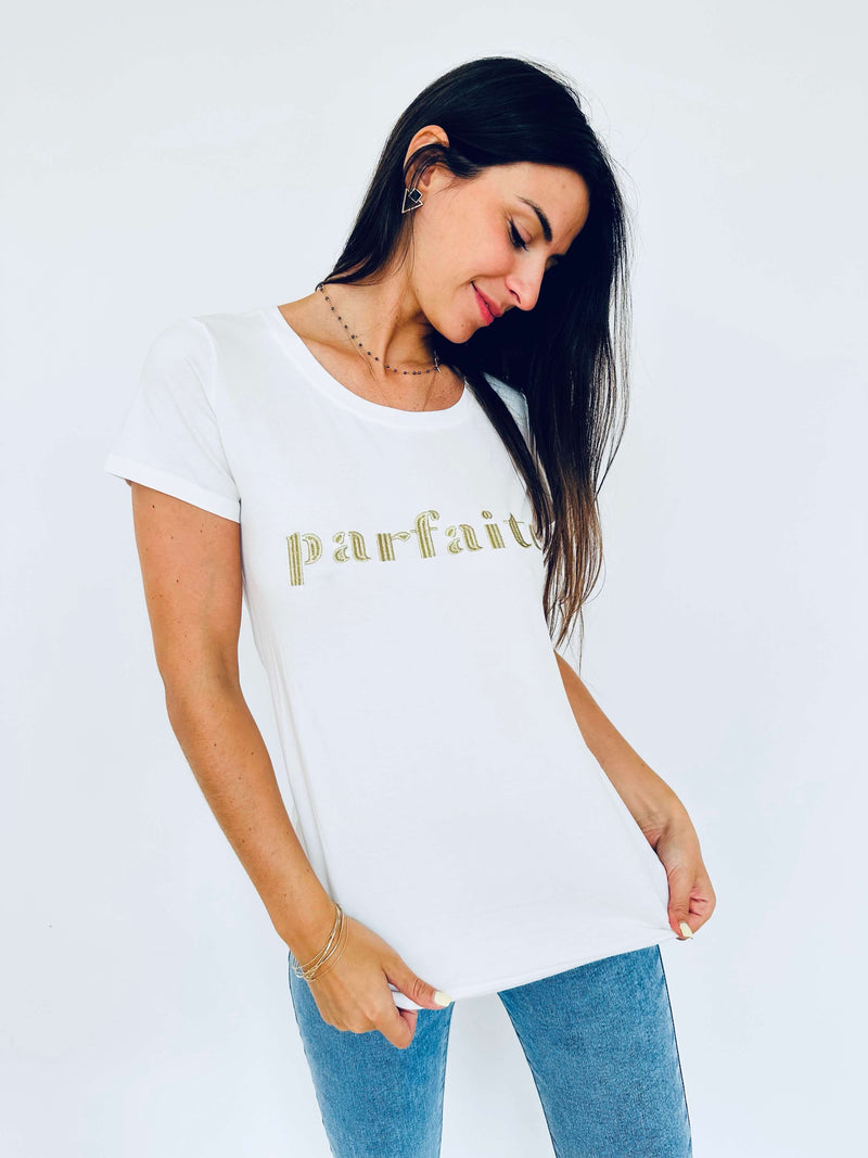 T-shirt blanc - PARFAIT