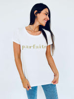 T-shirt blanc - PARFAIT