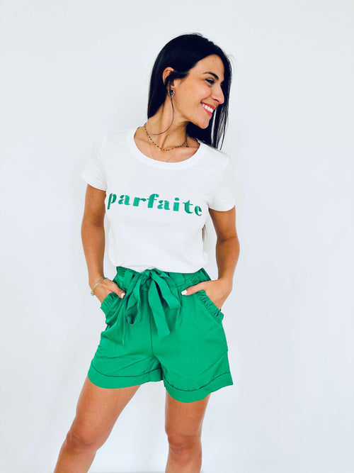 T-shirt vert - PARFAIT