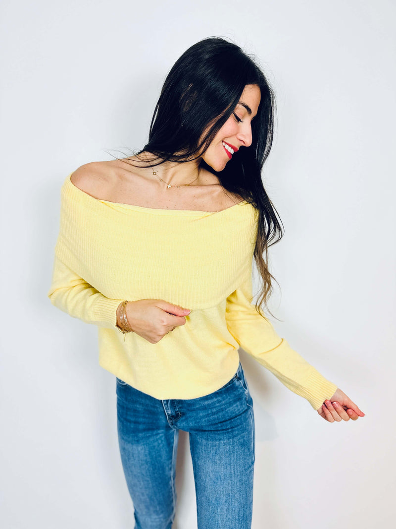 Pull jaune - MADDY