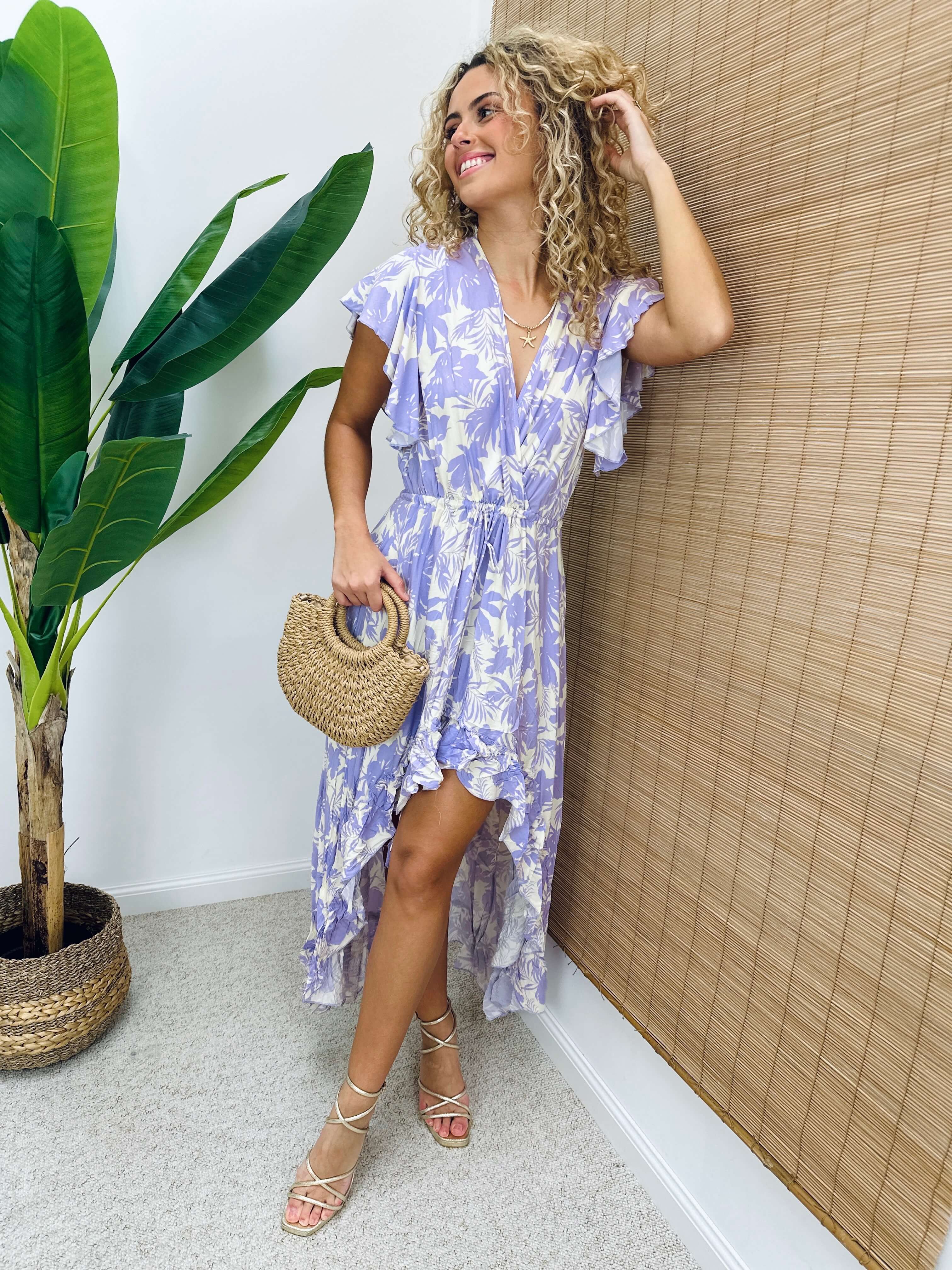 Robe lila - RIVIERA