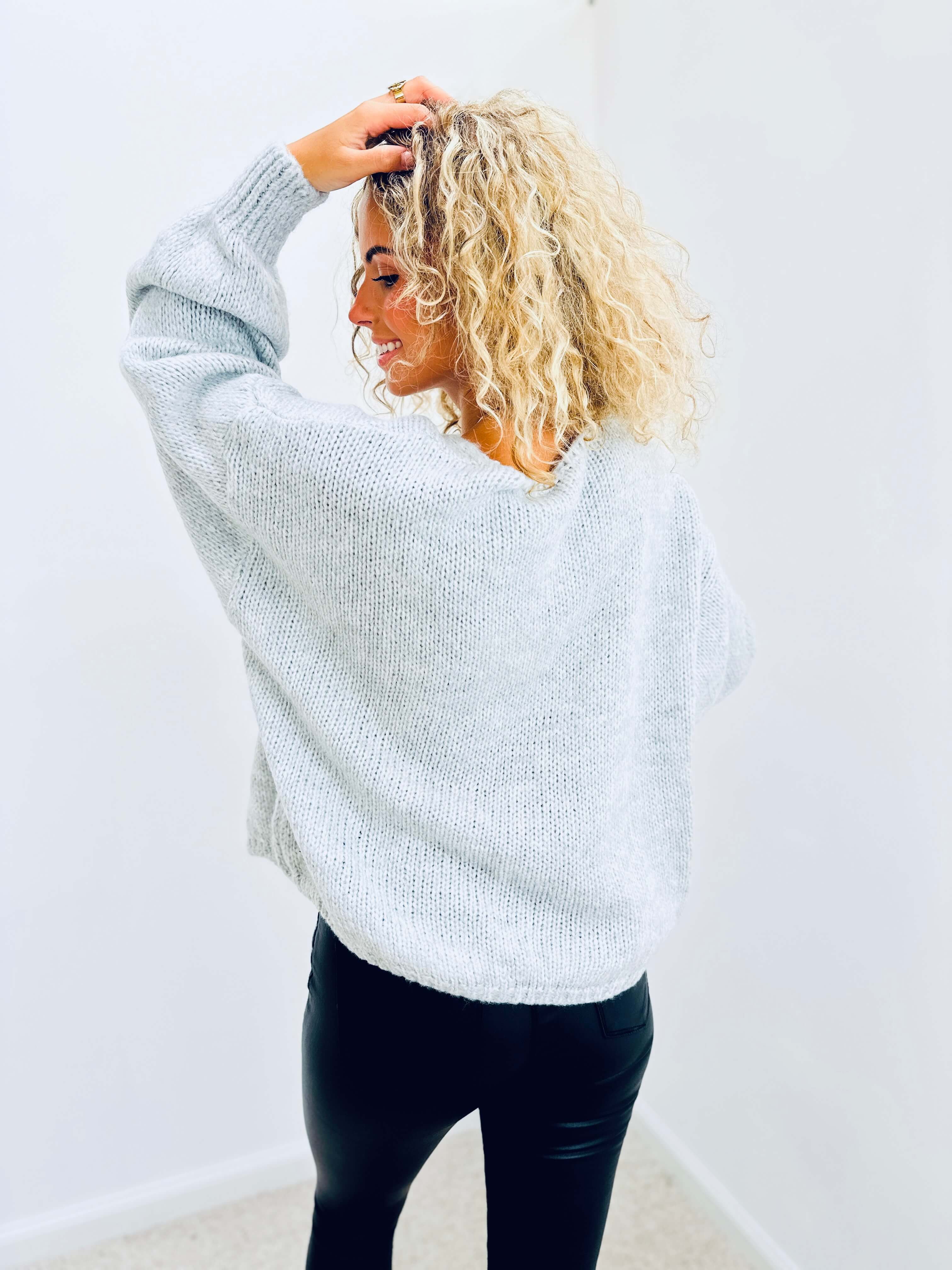 Pull gris - SASHA