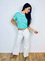 Pantalon blanc "TOXIK" - EVA